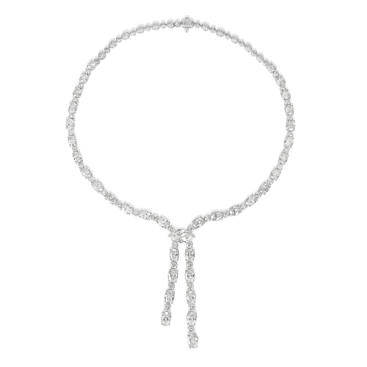 44.42 ctw Diamond Necklace in Platinum - EGL Certified