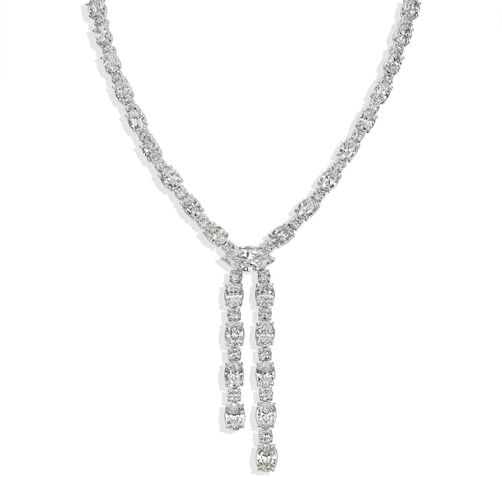 44.42 ctw Diamond Necklace in Platinum - EGL Certified