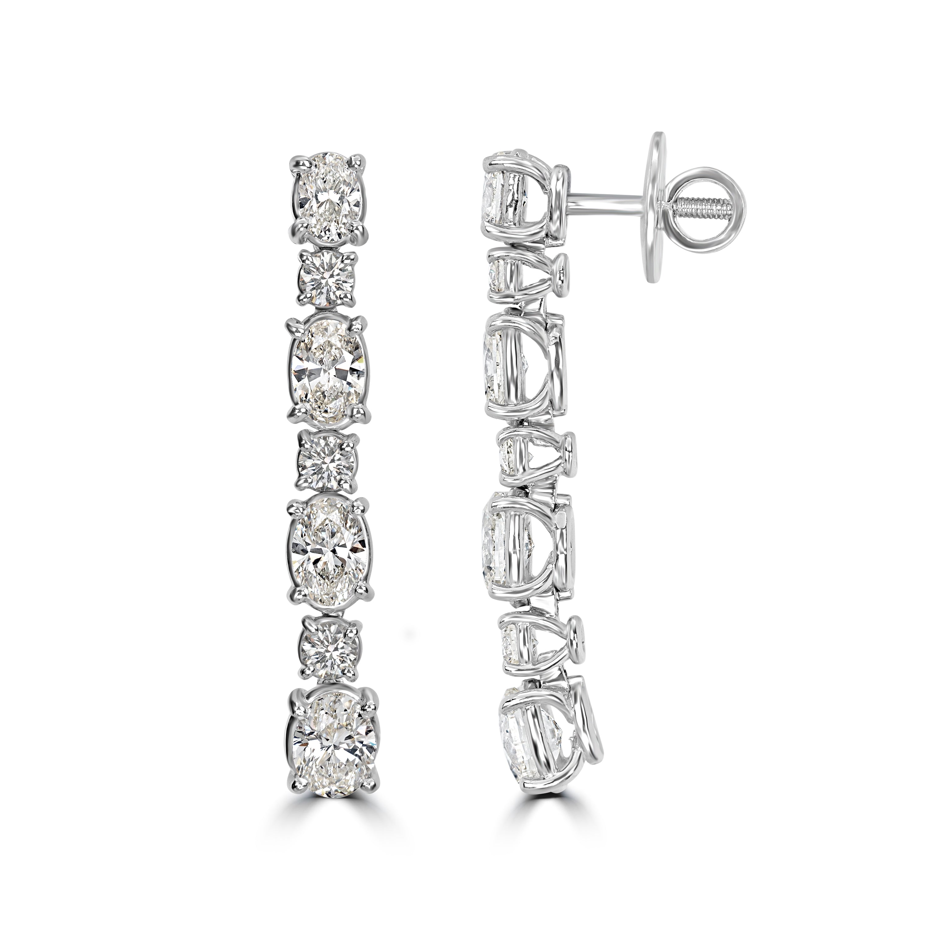 44.42 ctw Diamond Necklace in Platinum - EGL Certified