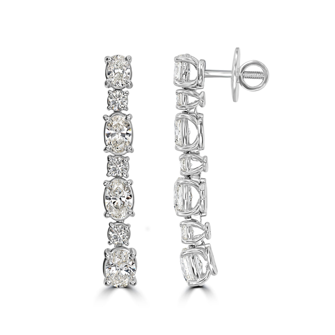 44.42 ctw Diamond Necklace in Platinum - EGL Certified