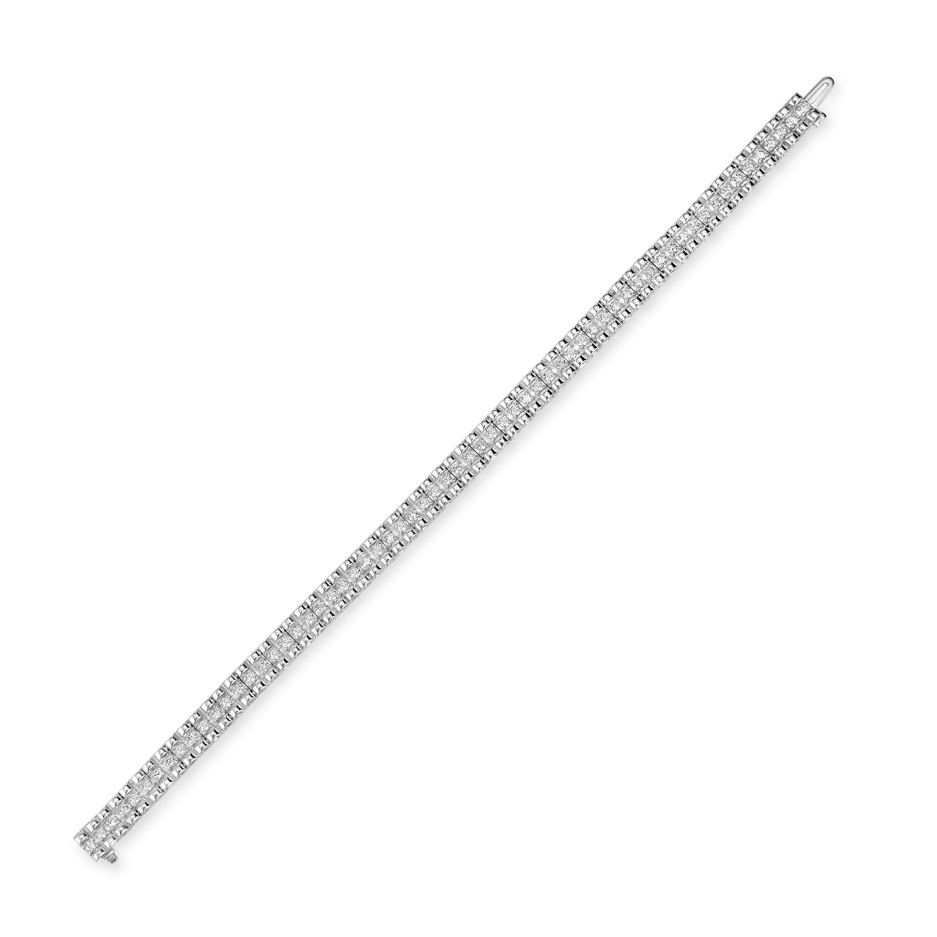 1.00 ct Diamond Bracelet in 14K White Gold