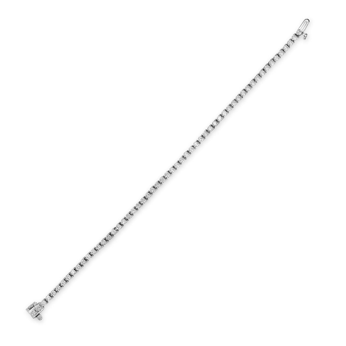 2.90 ct Tennis Diamond Bracelet in 14K White Gold