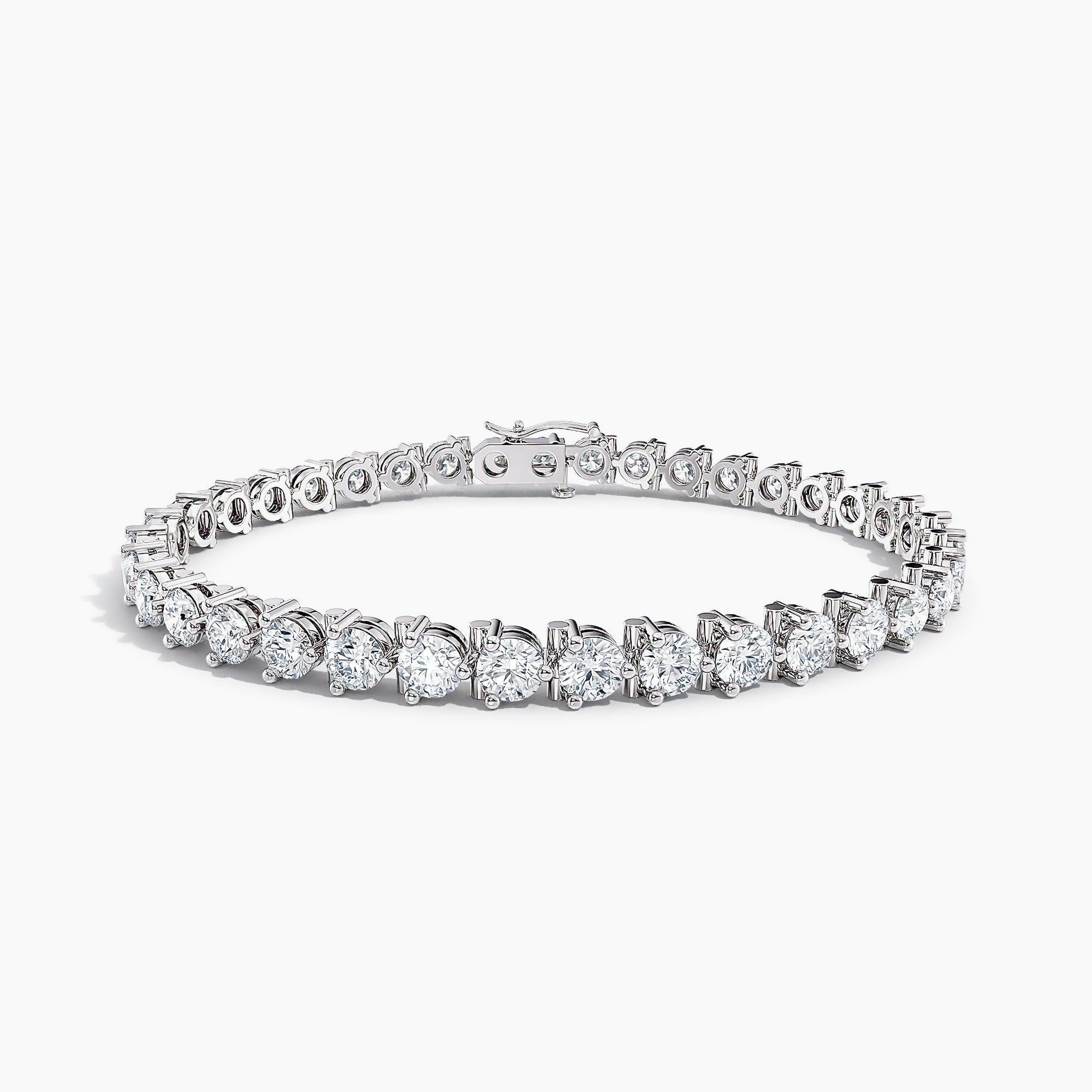 5.91 ct Diamonds Tennis Bracelet in White Gold