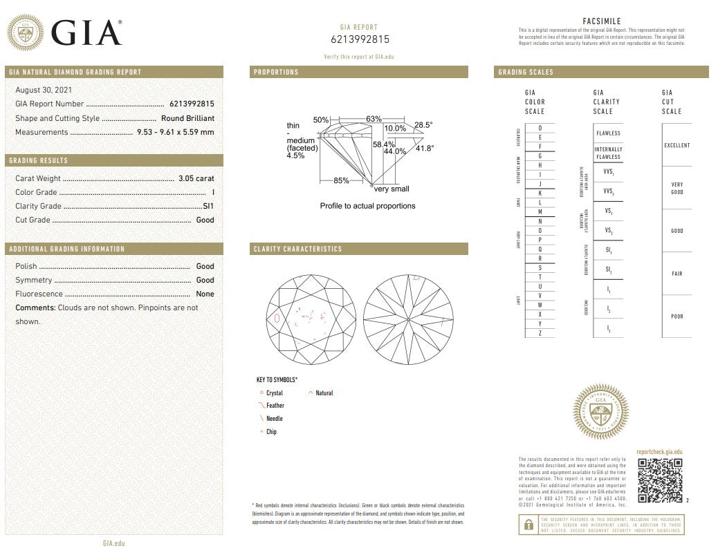 GIA Certified 6.24 Carat Round Solitaire Diamond Studs