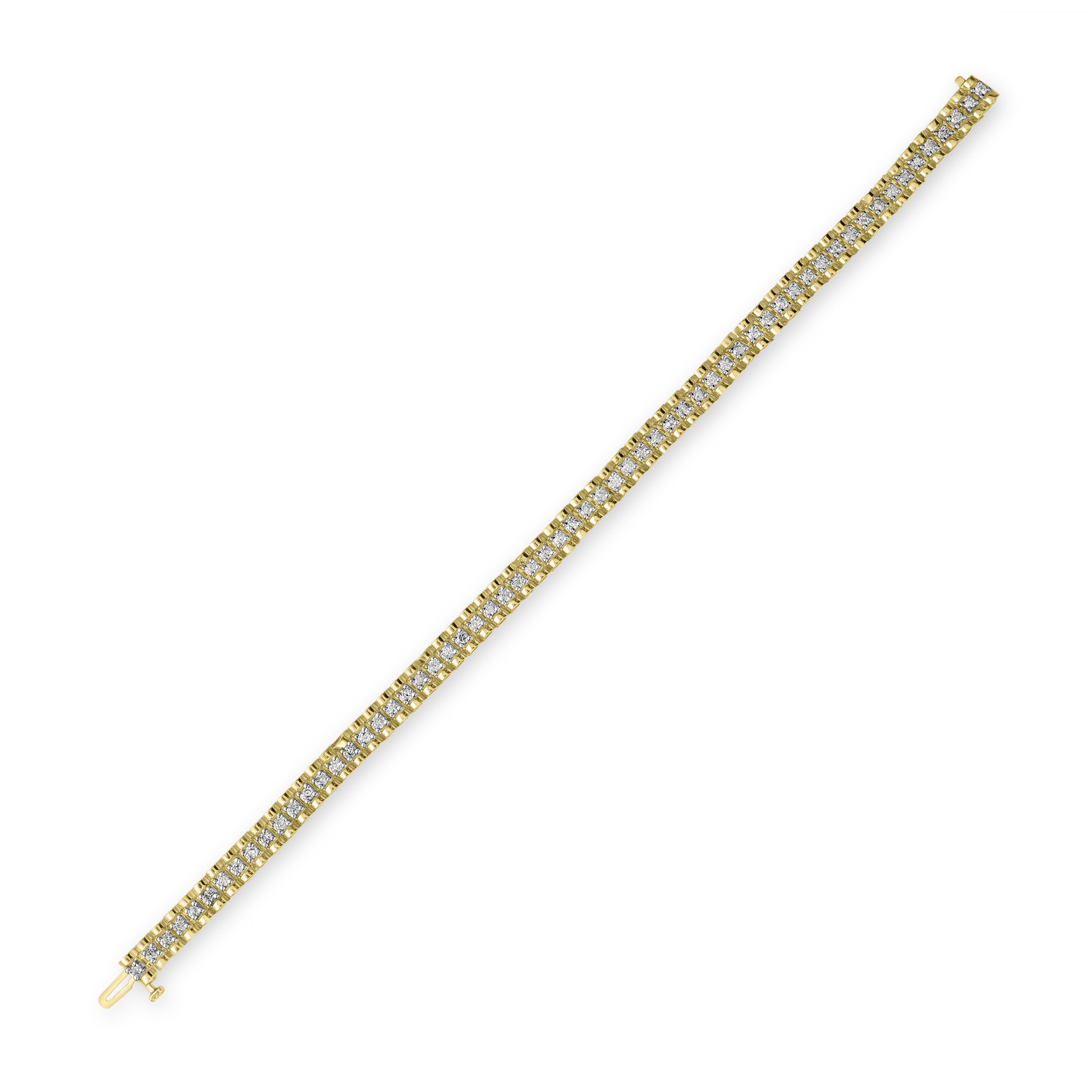 1.00 ct Diamonds Bracelet in 14K Yellow Gold