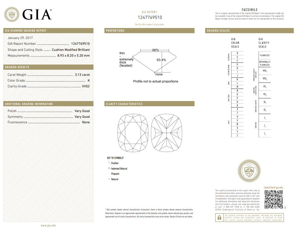 GIA Certified 6.14 Carat Cushion Solitaire Diamond Studs