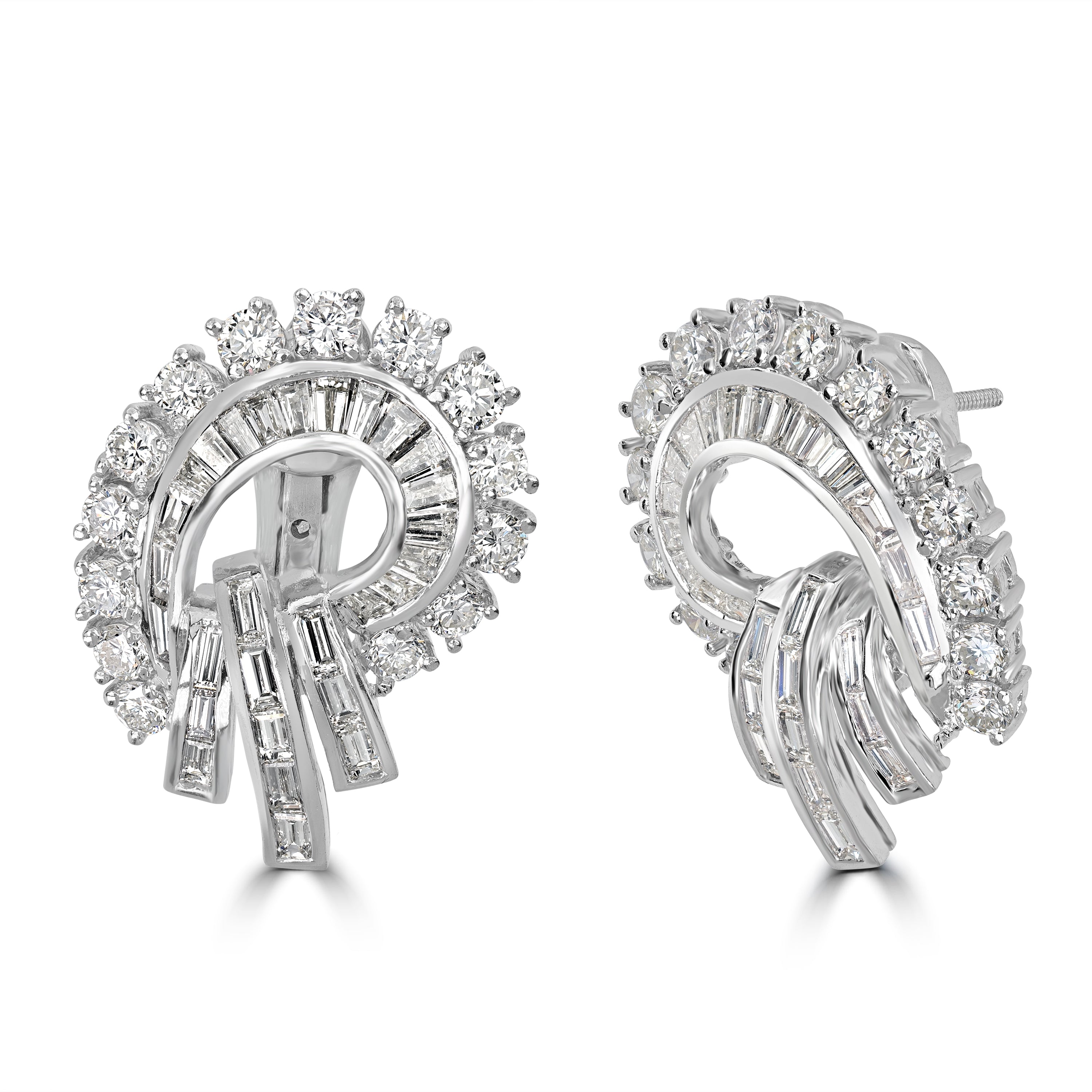 8.30 ct Diamond Earring in Platinum