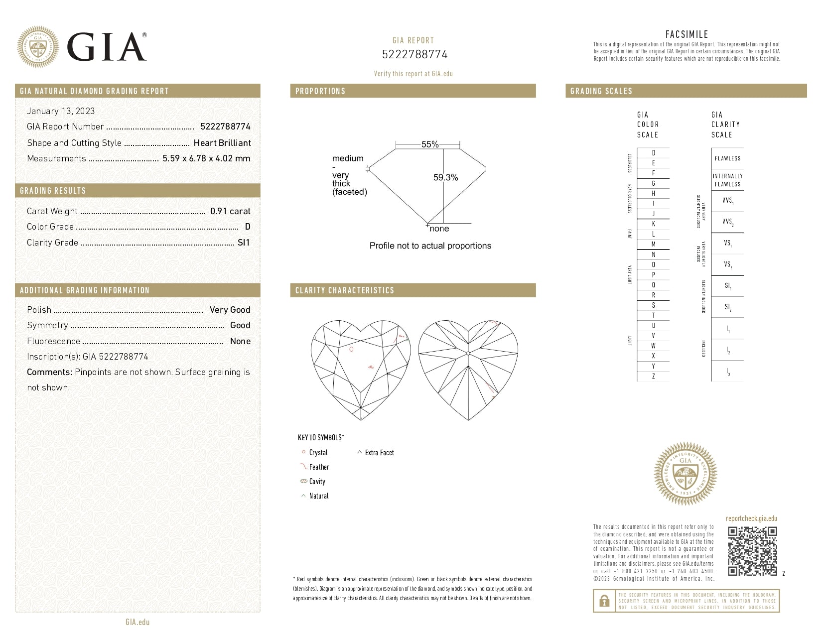 2.63 ctw Diamond and 5.75 ct Emerald Earrings in 18K Yellow Gold - GIA Certified