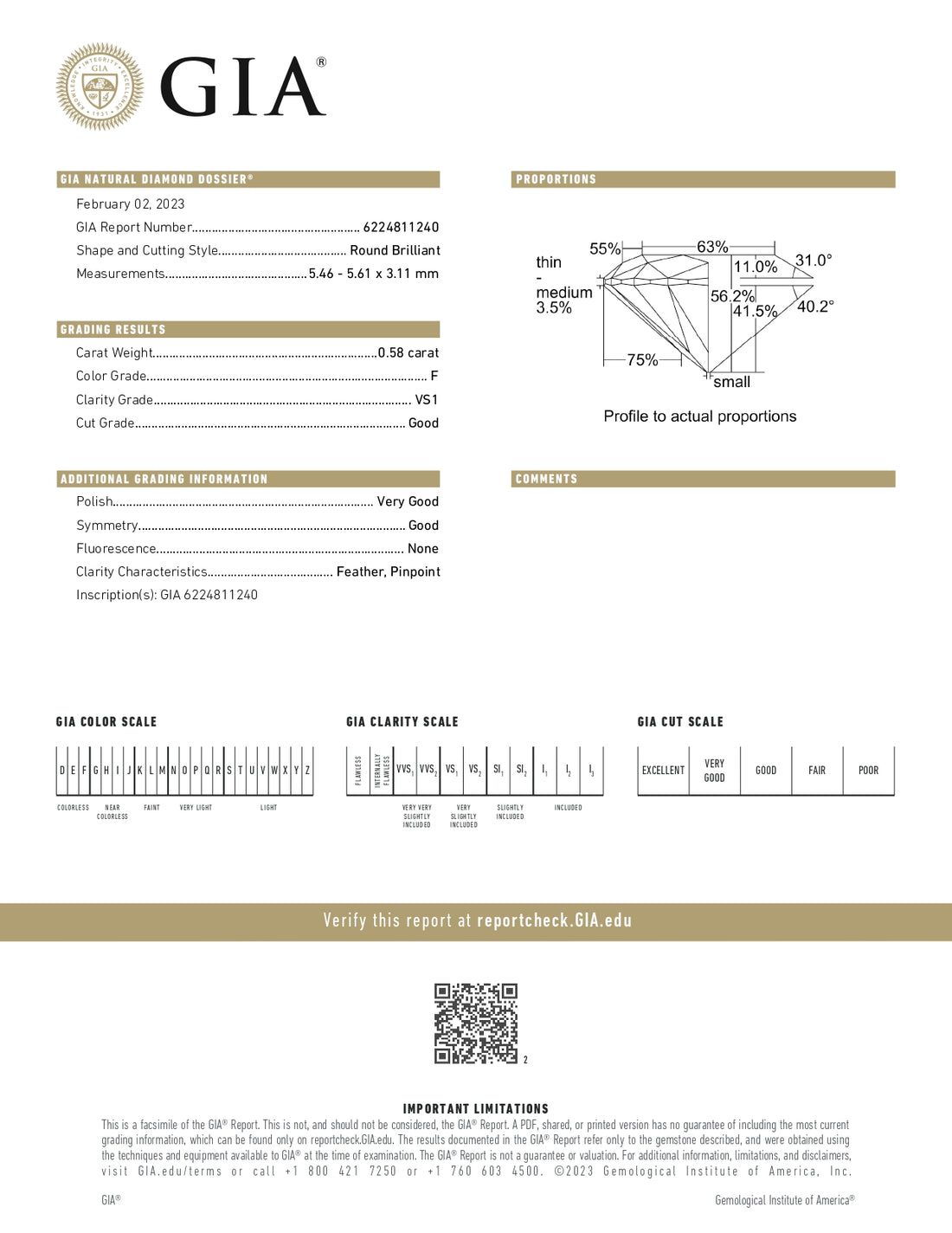 15.23 ct Graduated Diamond Tennis Necklace in 18K White Gold