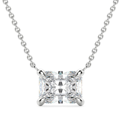 Certified 1.14ct Diamond Solitaire Pendant Necklace