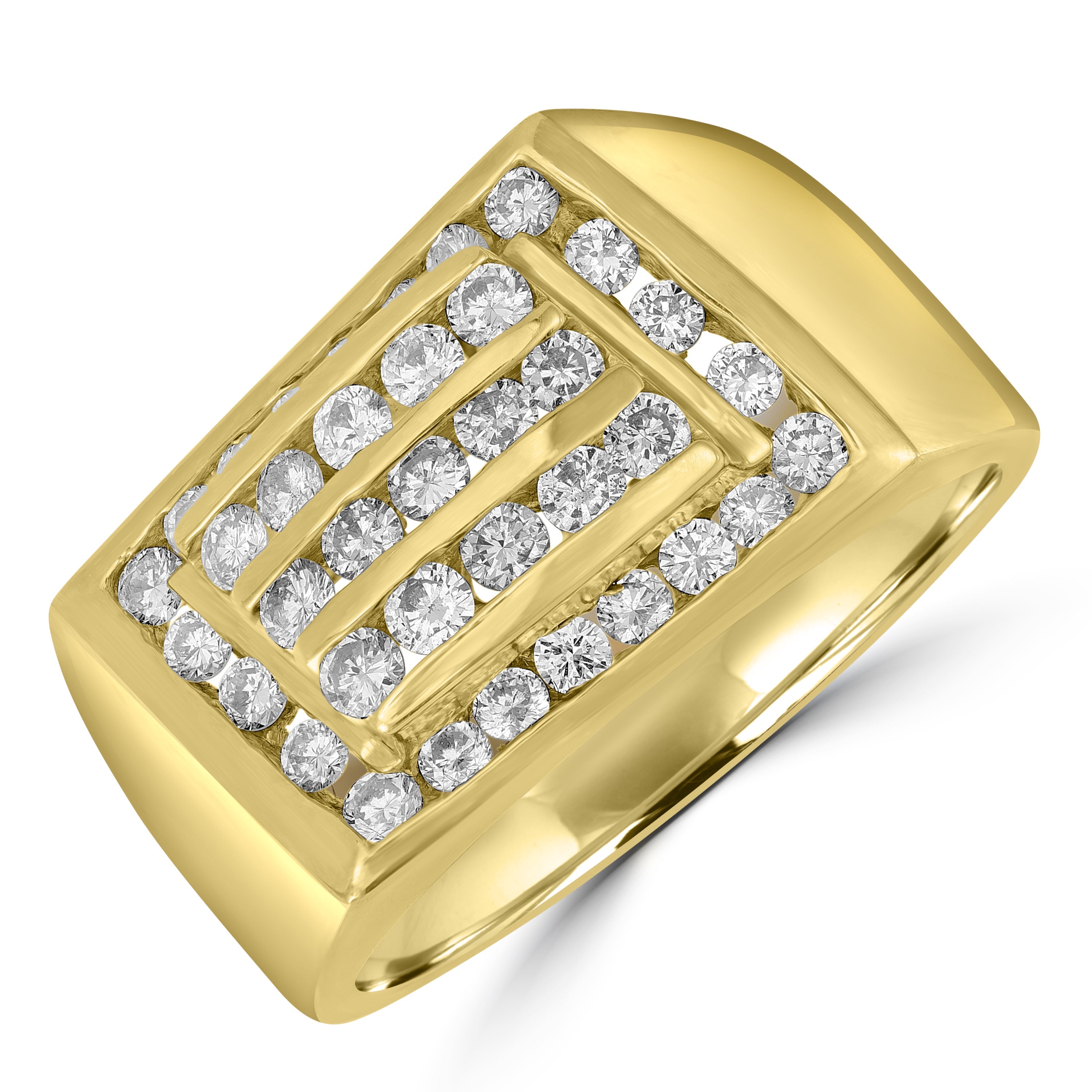 1.01 ct Diamond Ring in 14K Yellow Gold