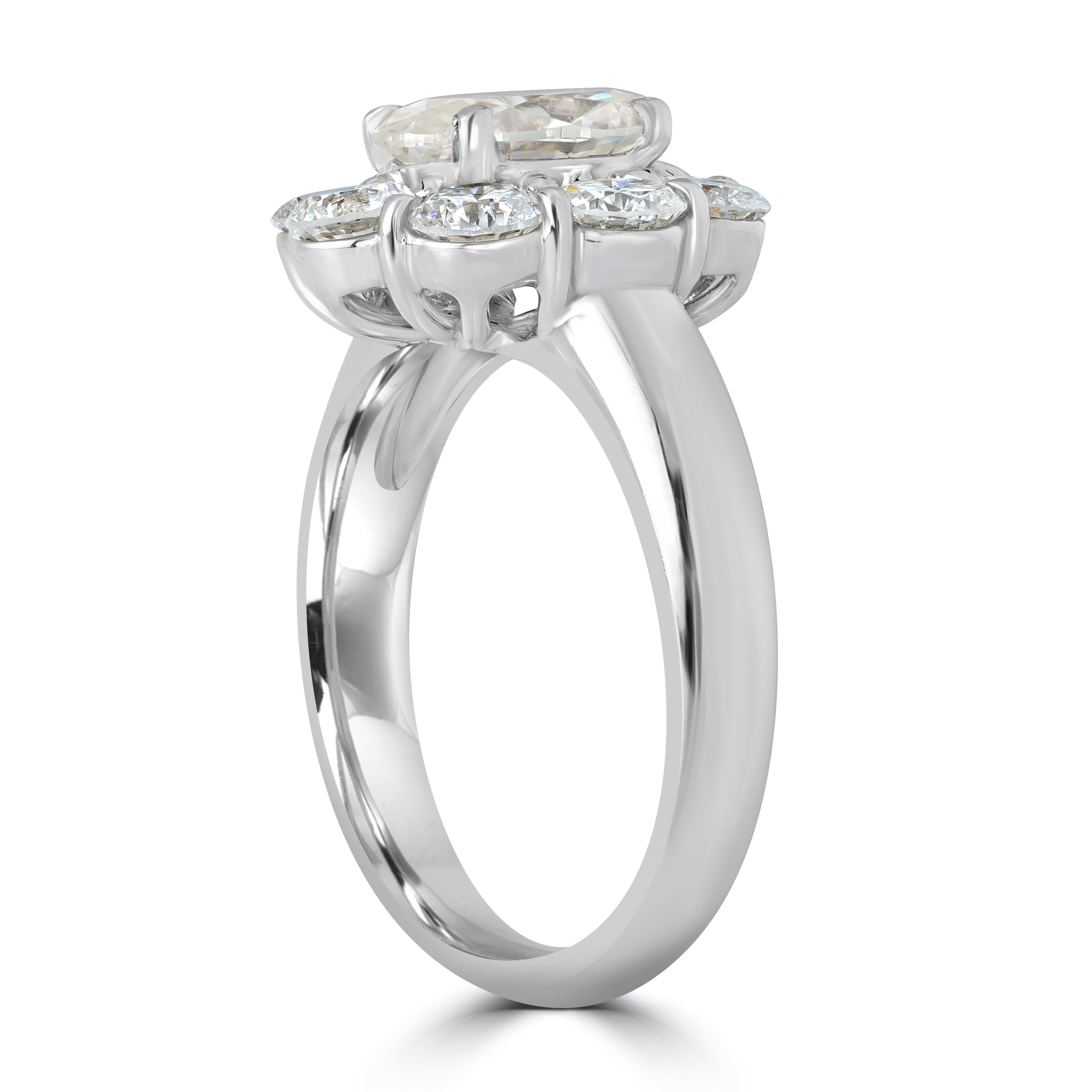 1.30 ct Solitaire Oval Diamond Ring