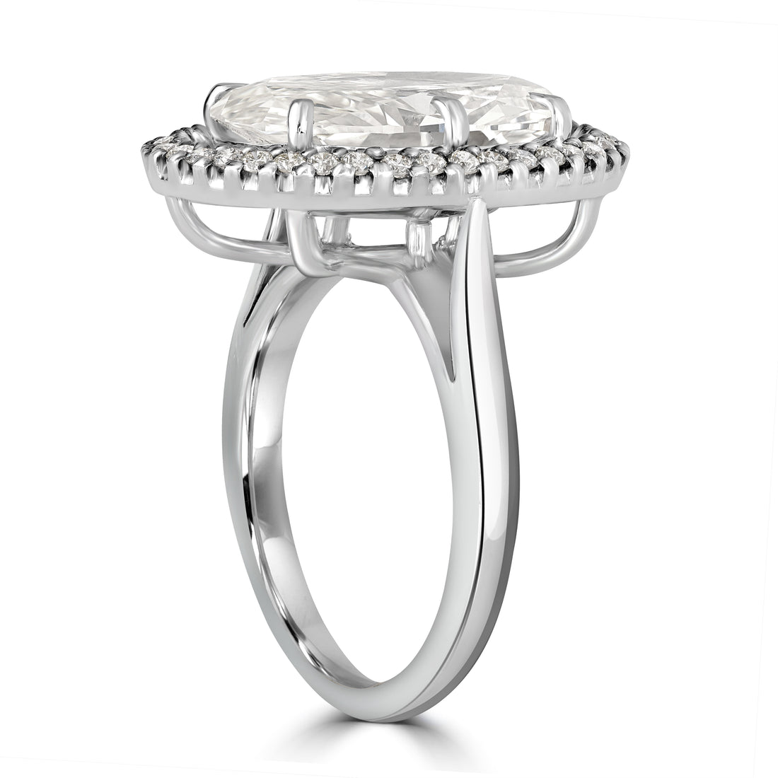 6.20 ct Solitaire Oval Diamond Engagement Ring