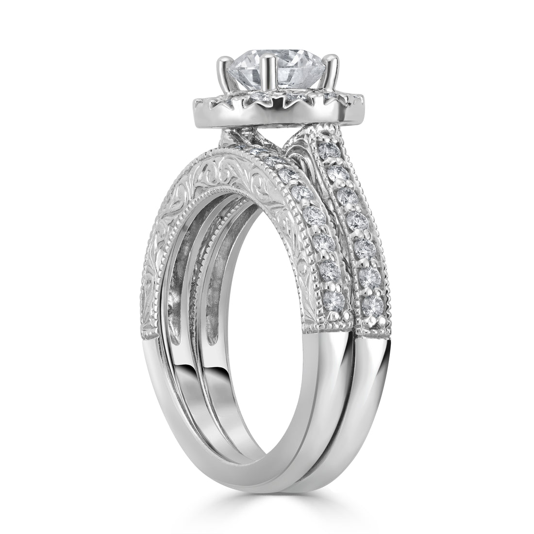 Certified 1.06ct Solitaire Diamond Engagement Ring