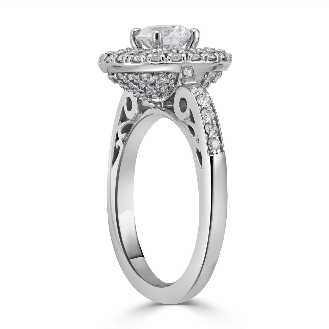 Certified 0.80ct Solitaire Diamond Engagement Ring