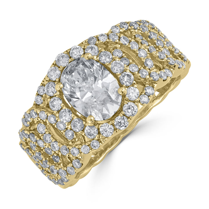 1.05 ct Solitaire Oval Diamond Engagement Ring - EGL Certified