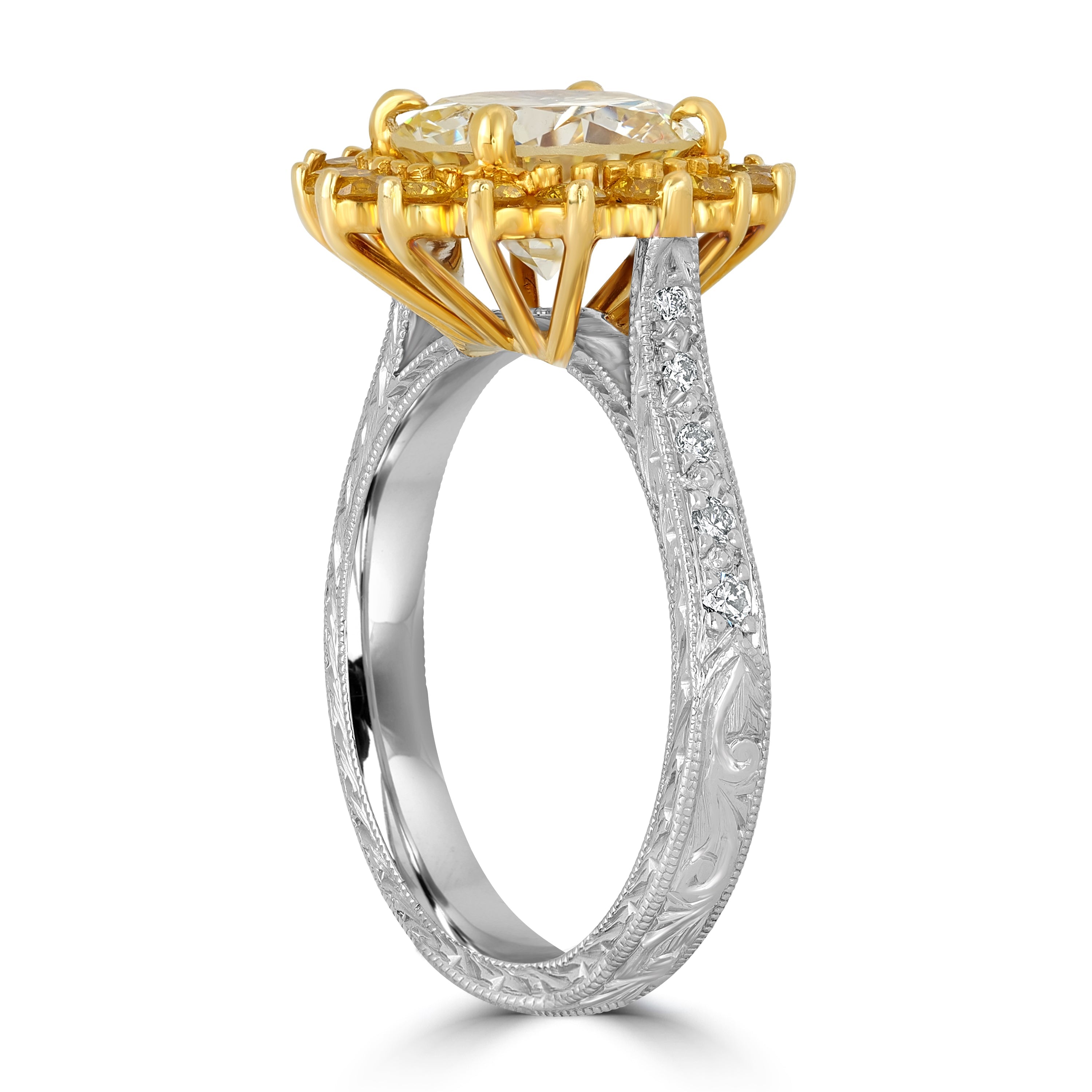 2.20 ct Solitaire Round Diamond Ring in Platinum