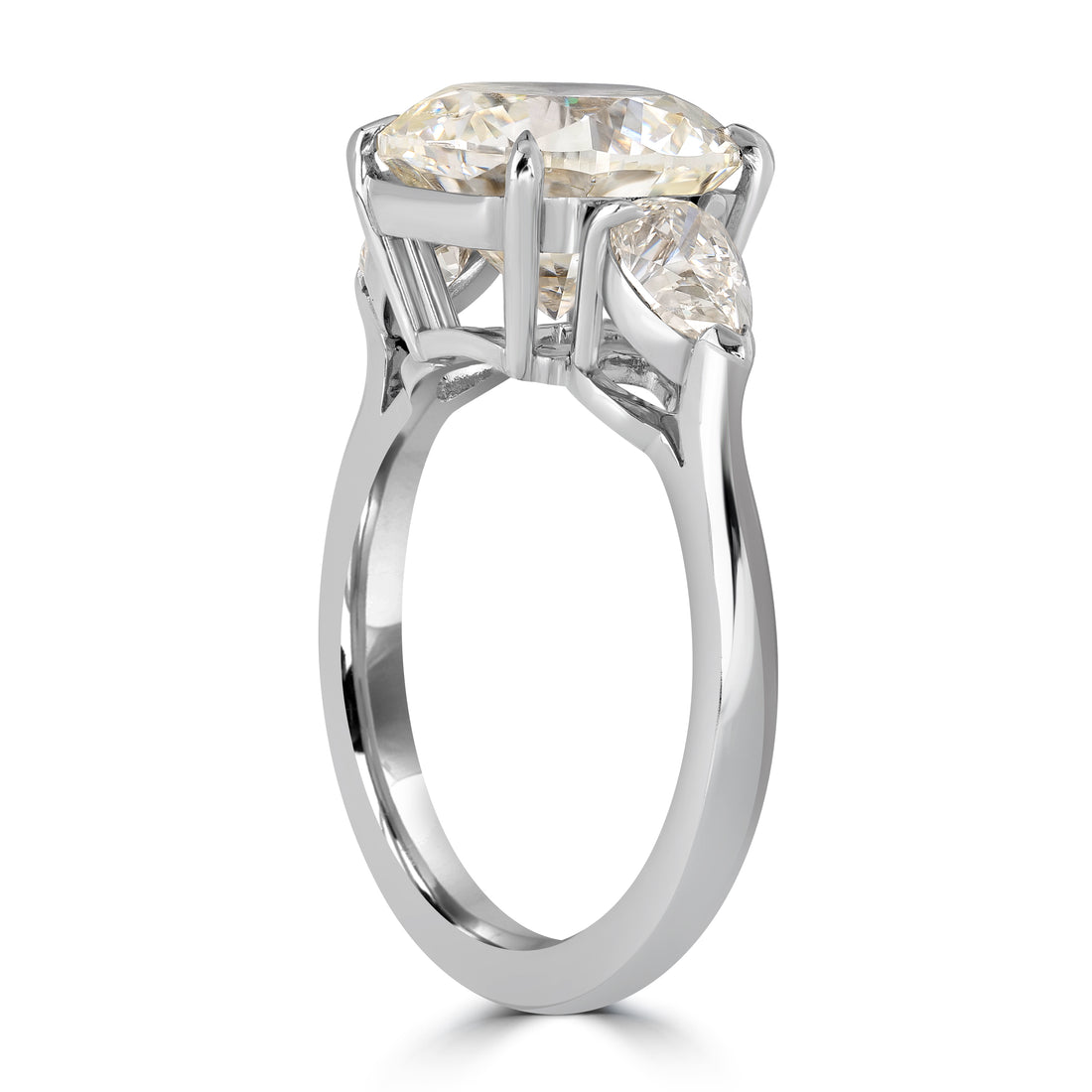 5.00 ct Solitaire Round Engagement Diamond  Ring