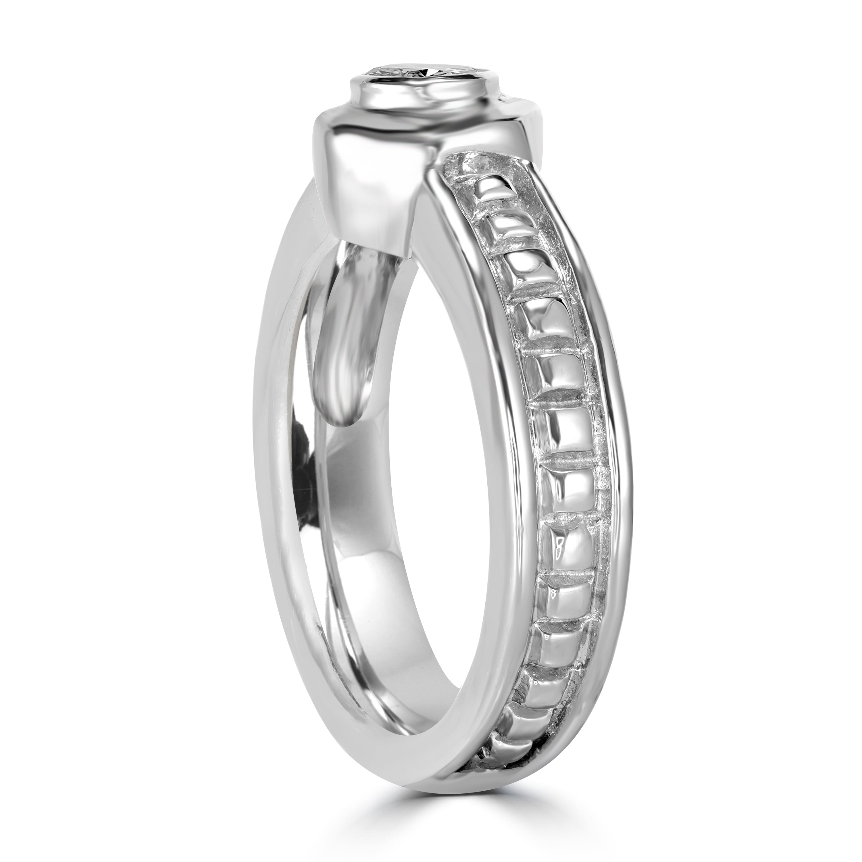 0.27 ct Diamond Ring in 14K White Gold