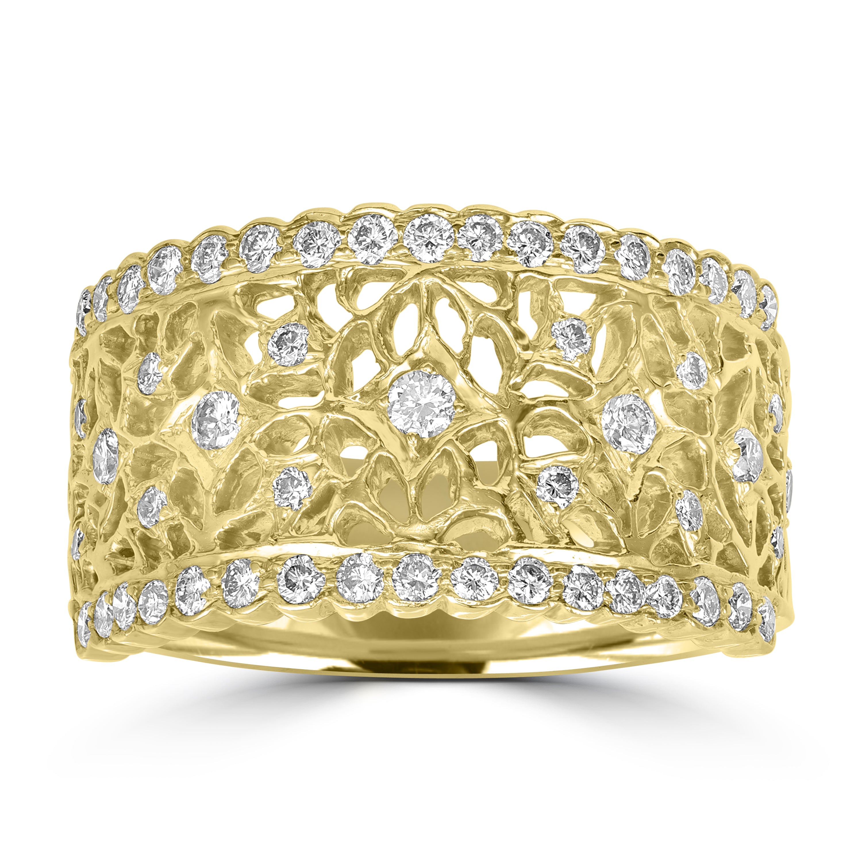 0.50 ct Diamond Ring in 18K Yellow Gold