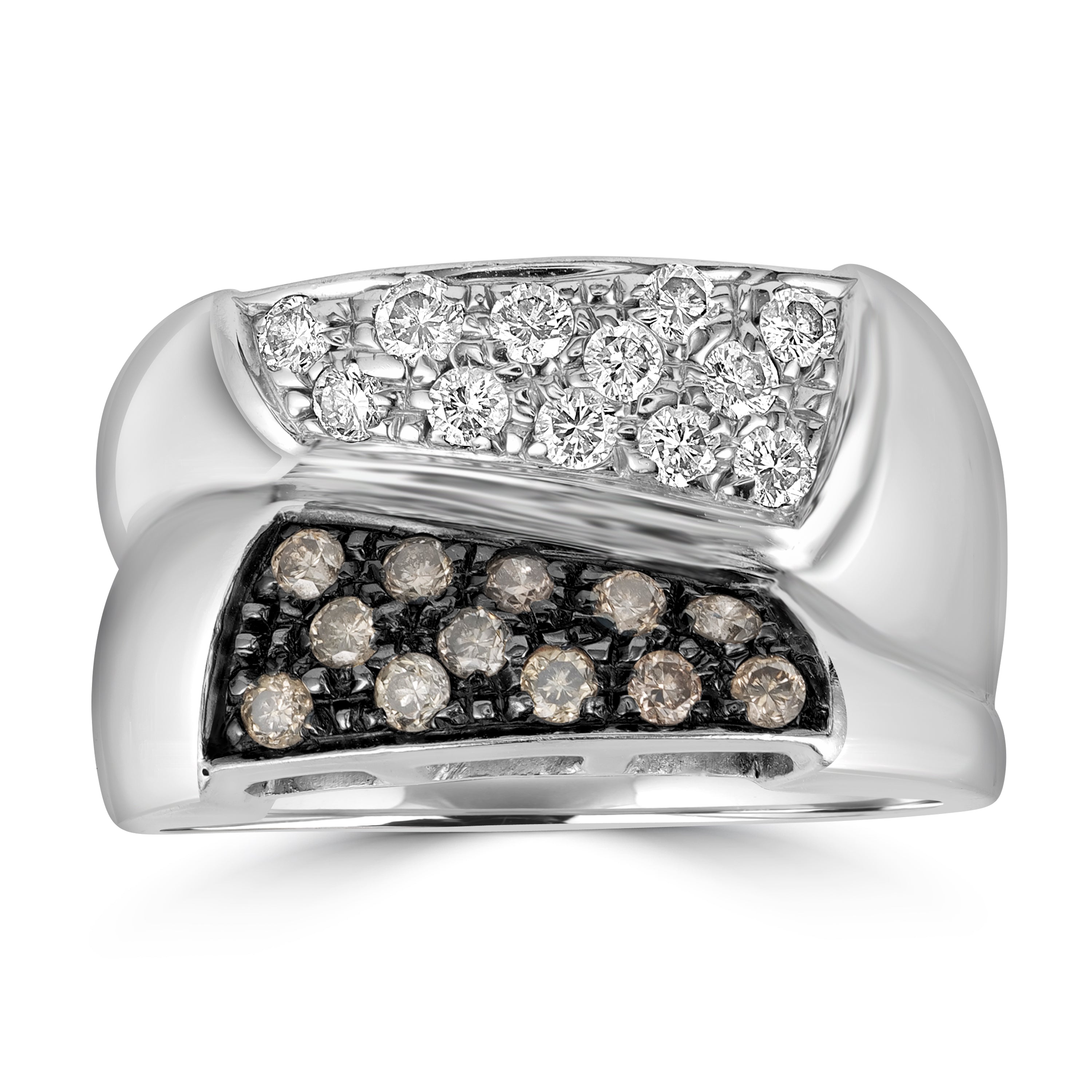 0.50 ct Diamond Ring in 18K White Gold