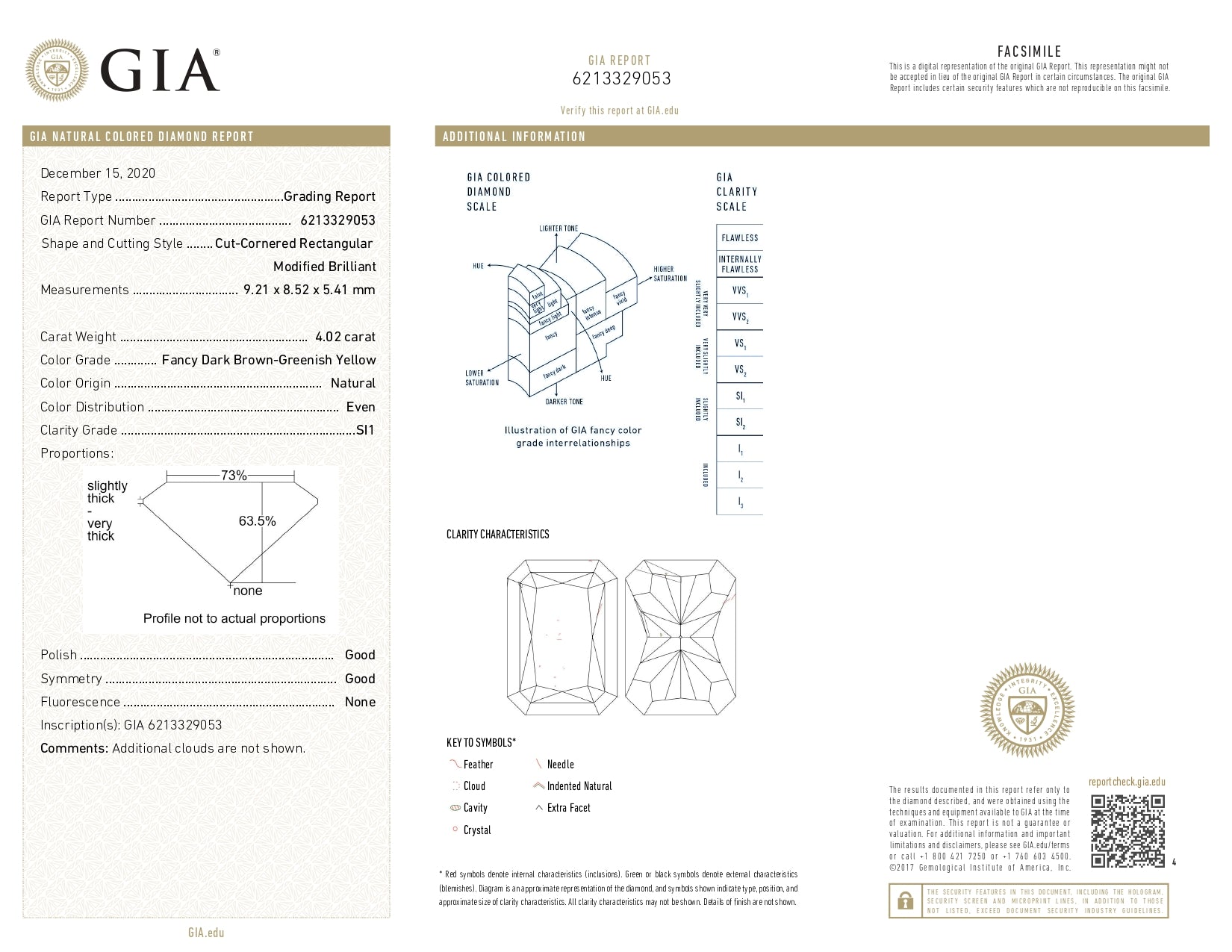 4.02 ct Solitaire Radiant Diamond Ring in 18K Yellow Gold - GIA Certified