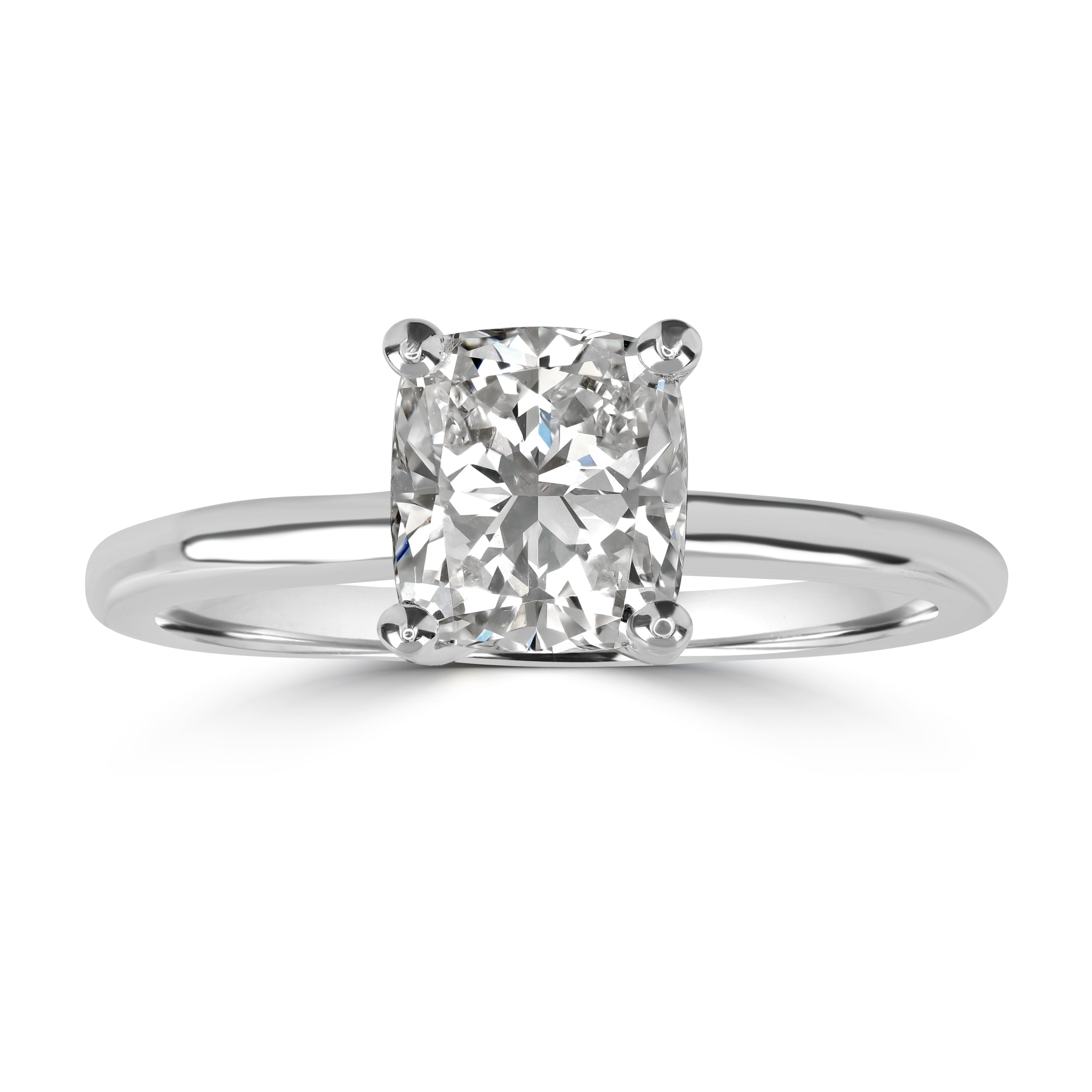 1.51 ct Diamond Ring in 18K White Gold - GIA Certified