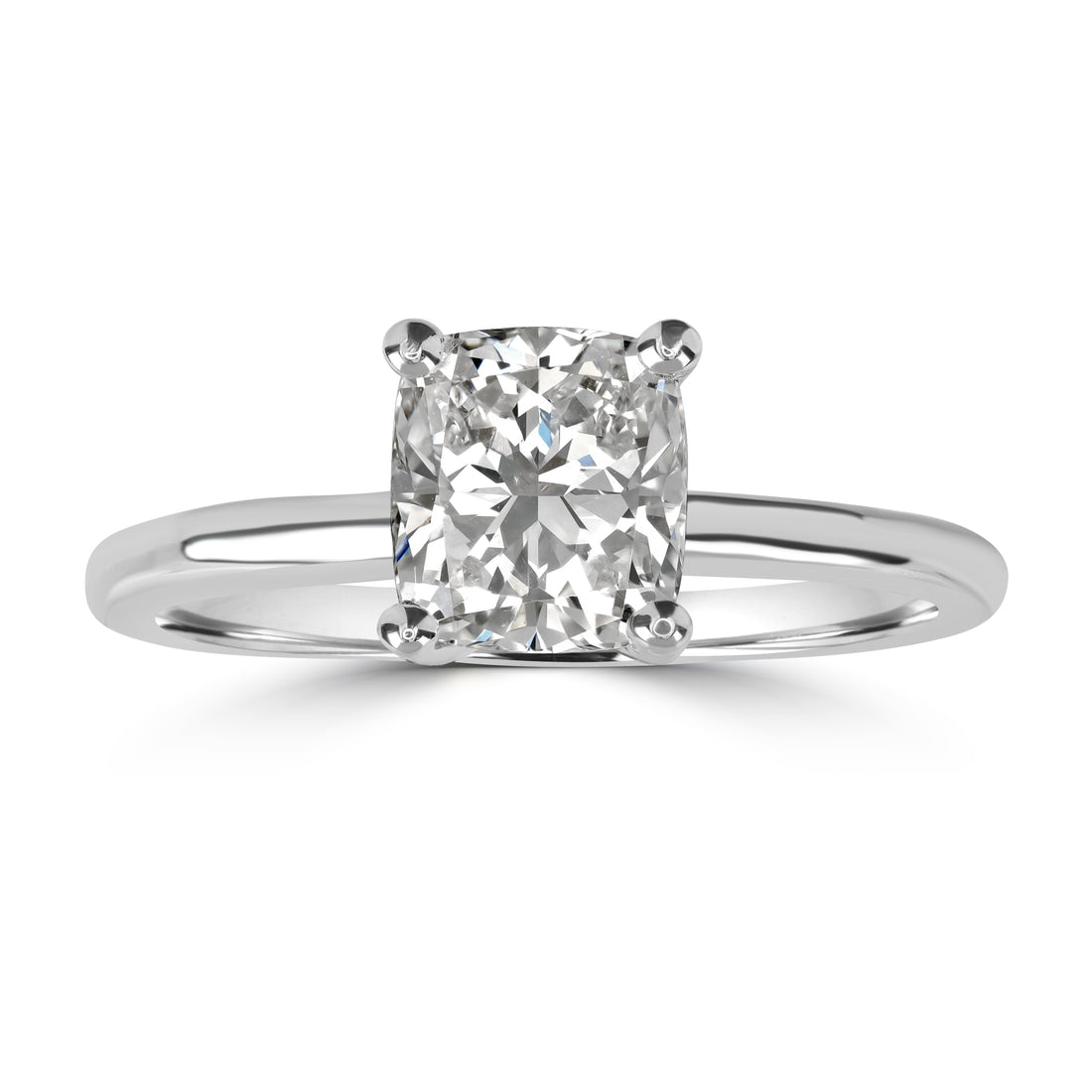 1.51 ct Diamond Ring in 18K White Gold - GIA Certified