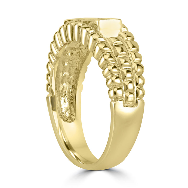 0.25 ct Diamond Band in 14K Yellow Gold