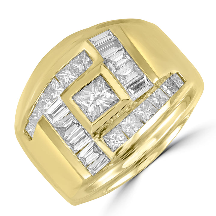 1.83 ct Diamond Ring in 14K Yellow Gold