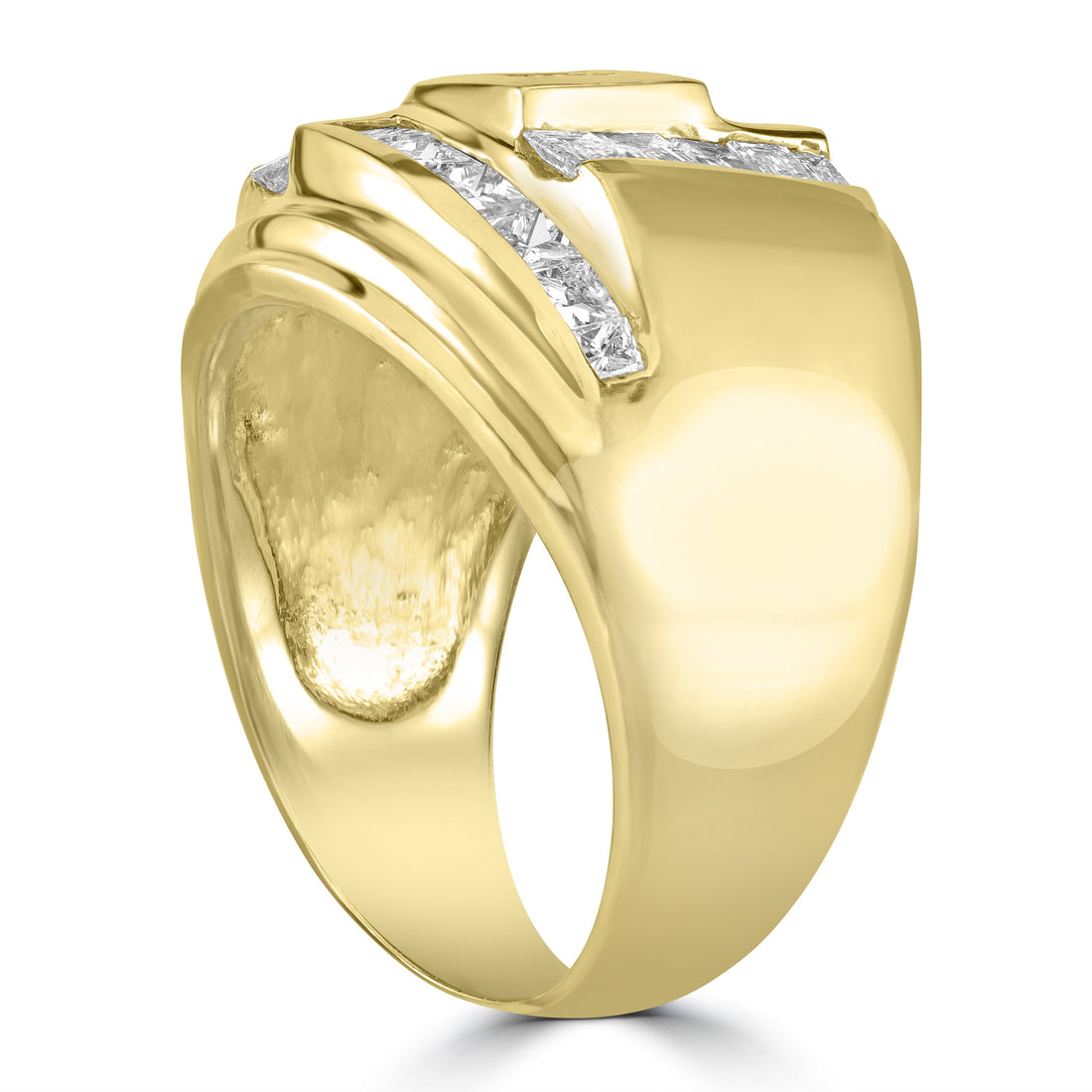 1.83 ct Diamond Ring in 14K Yellow Gold