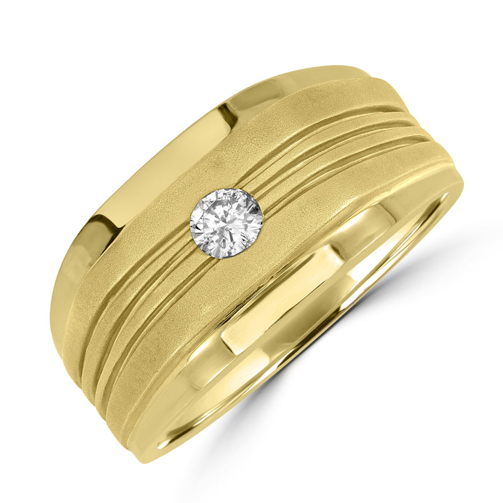 0.15 ct Diamond Ring in 14K Yellow Gold