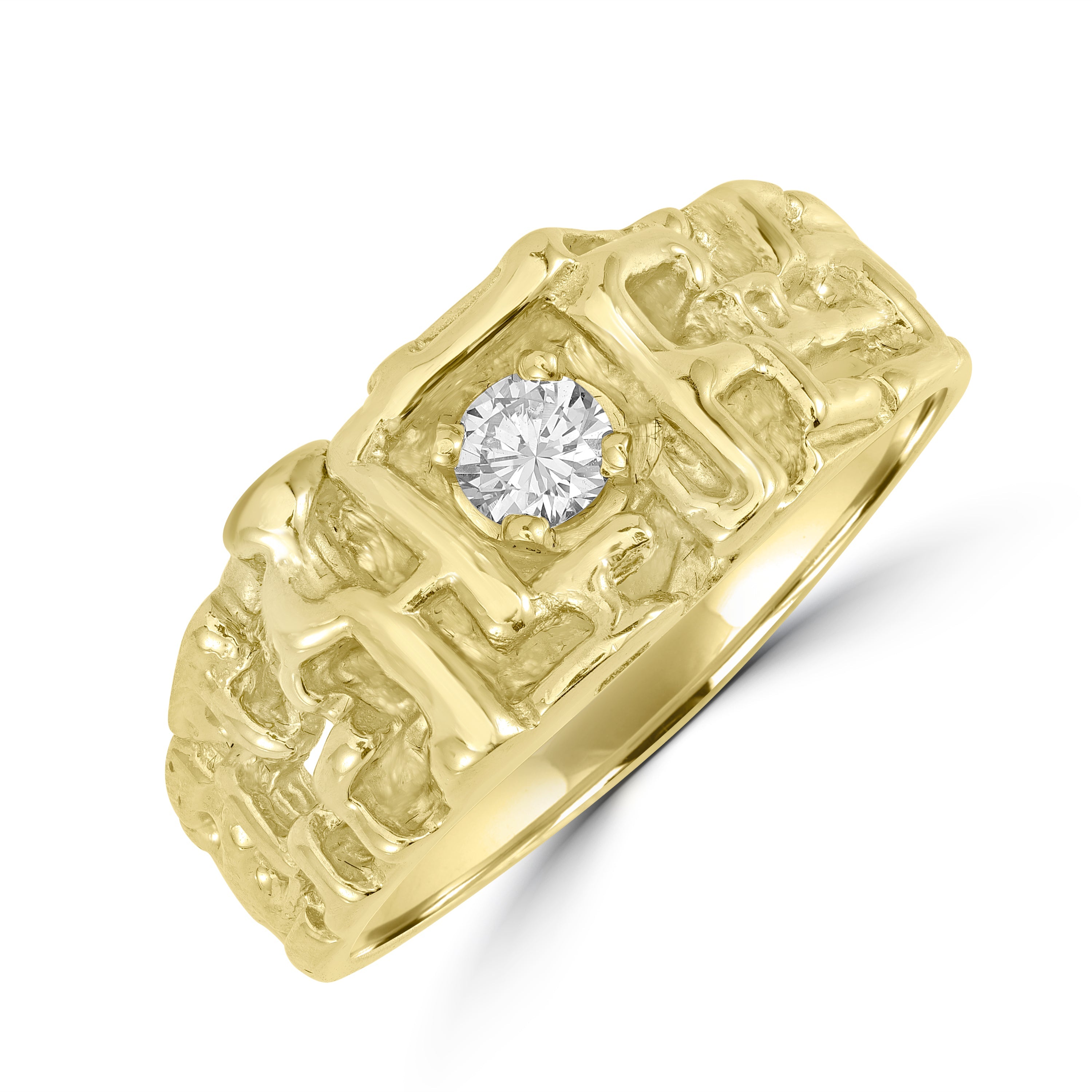 0.33 ct Diamond in 14K Yellow Gold