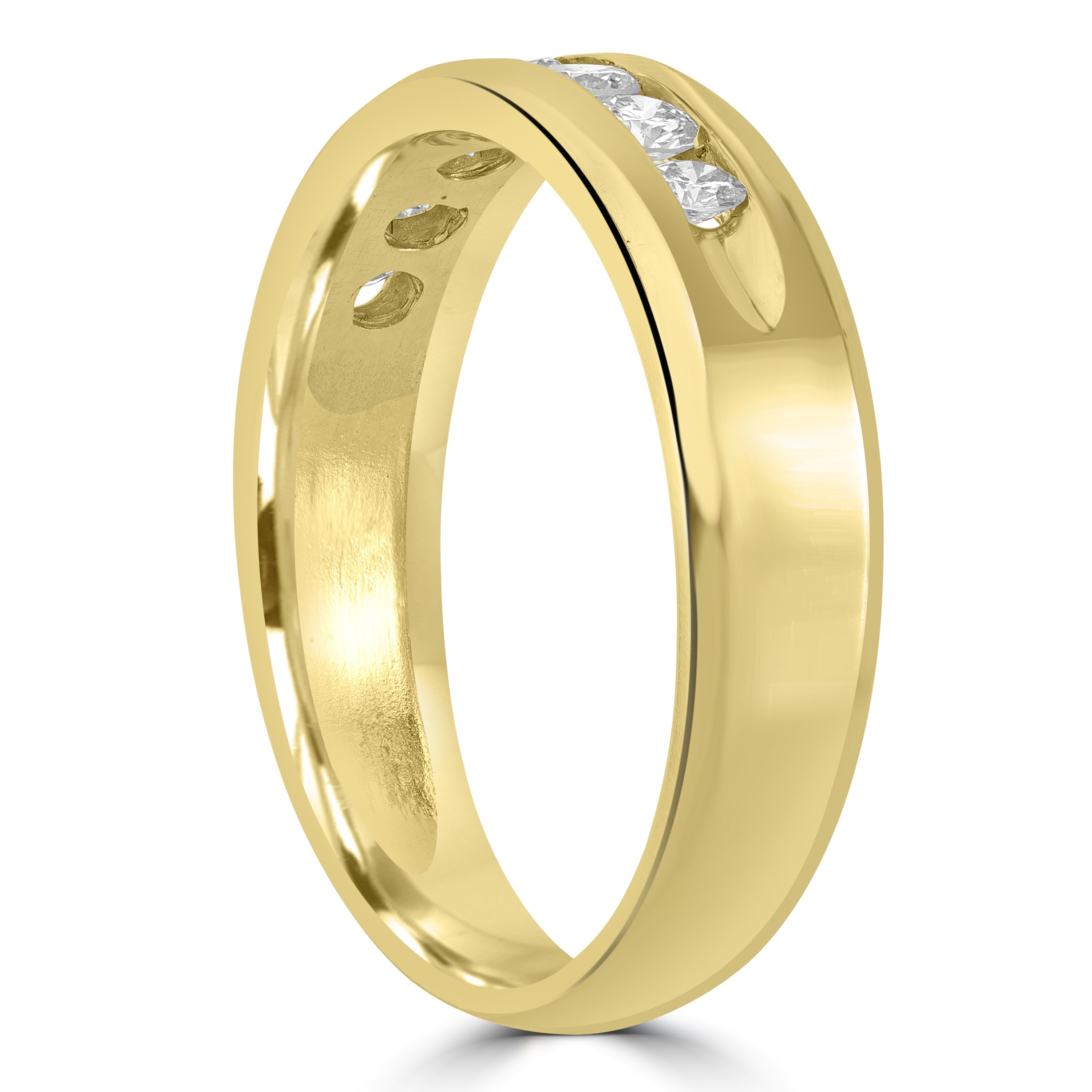 0.50 ct Diamond Band in 14K Yellow Gold