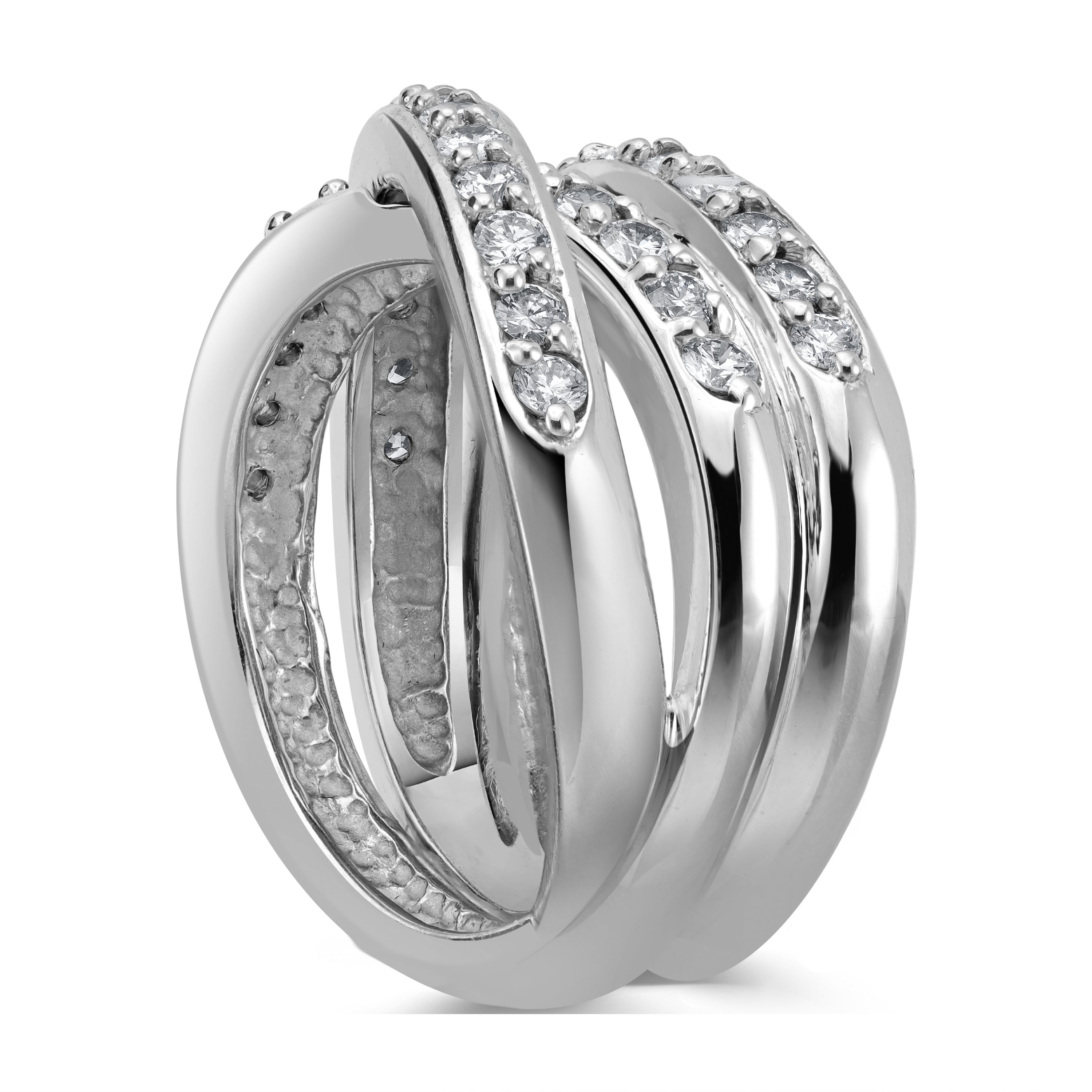 1.25 ct Diamond Band in 14K White Gold