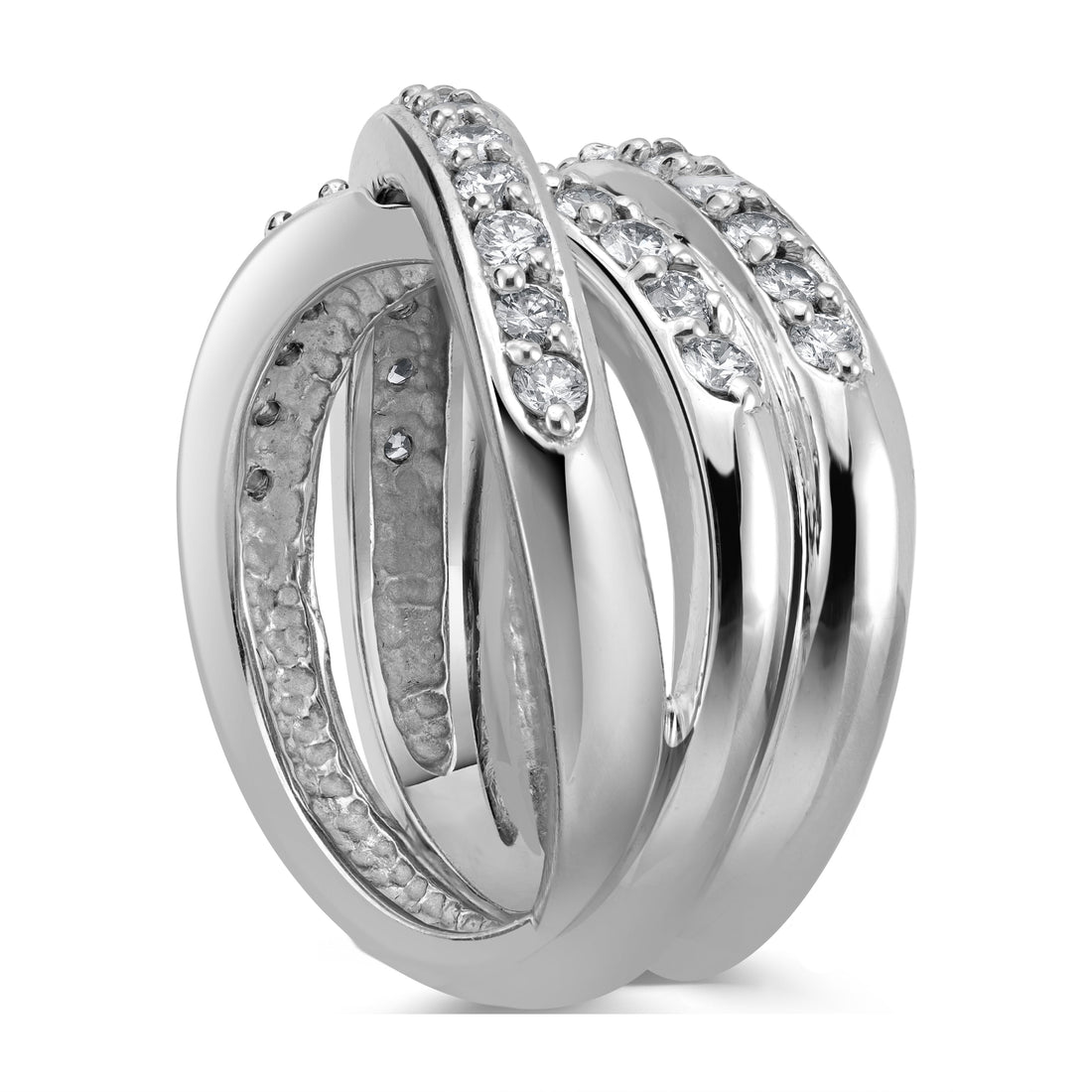1.25 ct Diamond Band in 14K White Gold