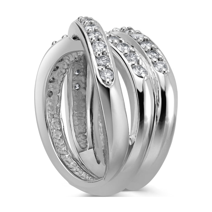 1.25 ct Diamond Band in 14K White Gold