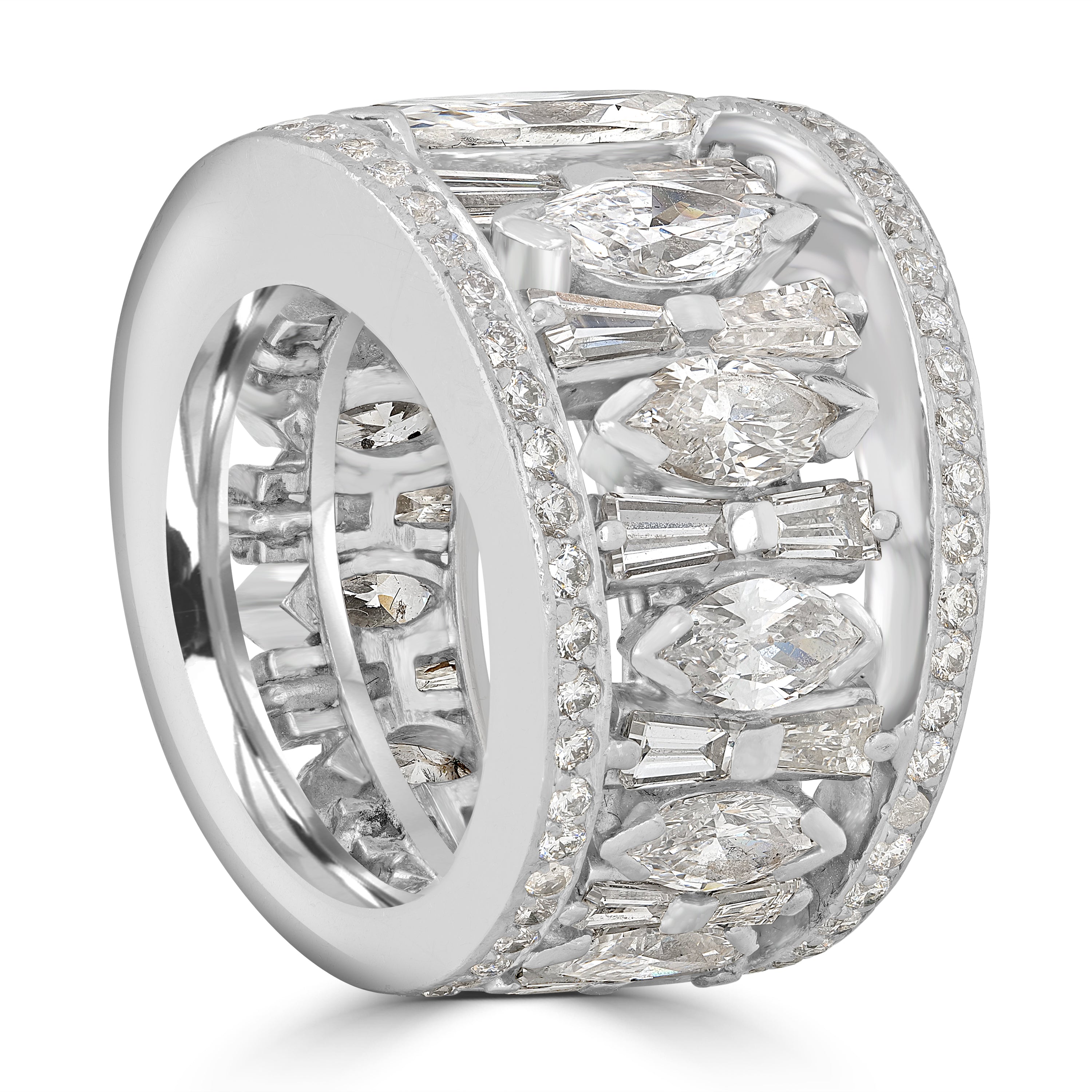 6.00 ct Diamond Band Ring in Platinum