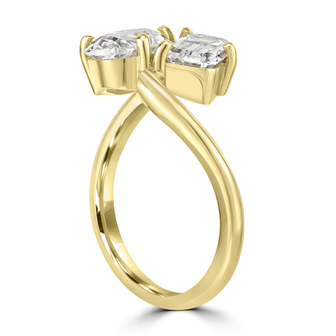 2.70 ct Diamond Ring in 18K Yellow Gold - GIA & EGL Certified