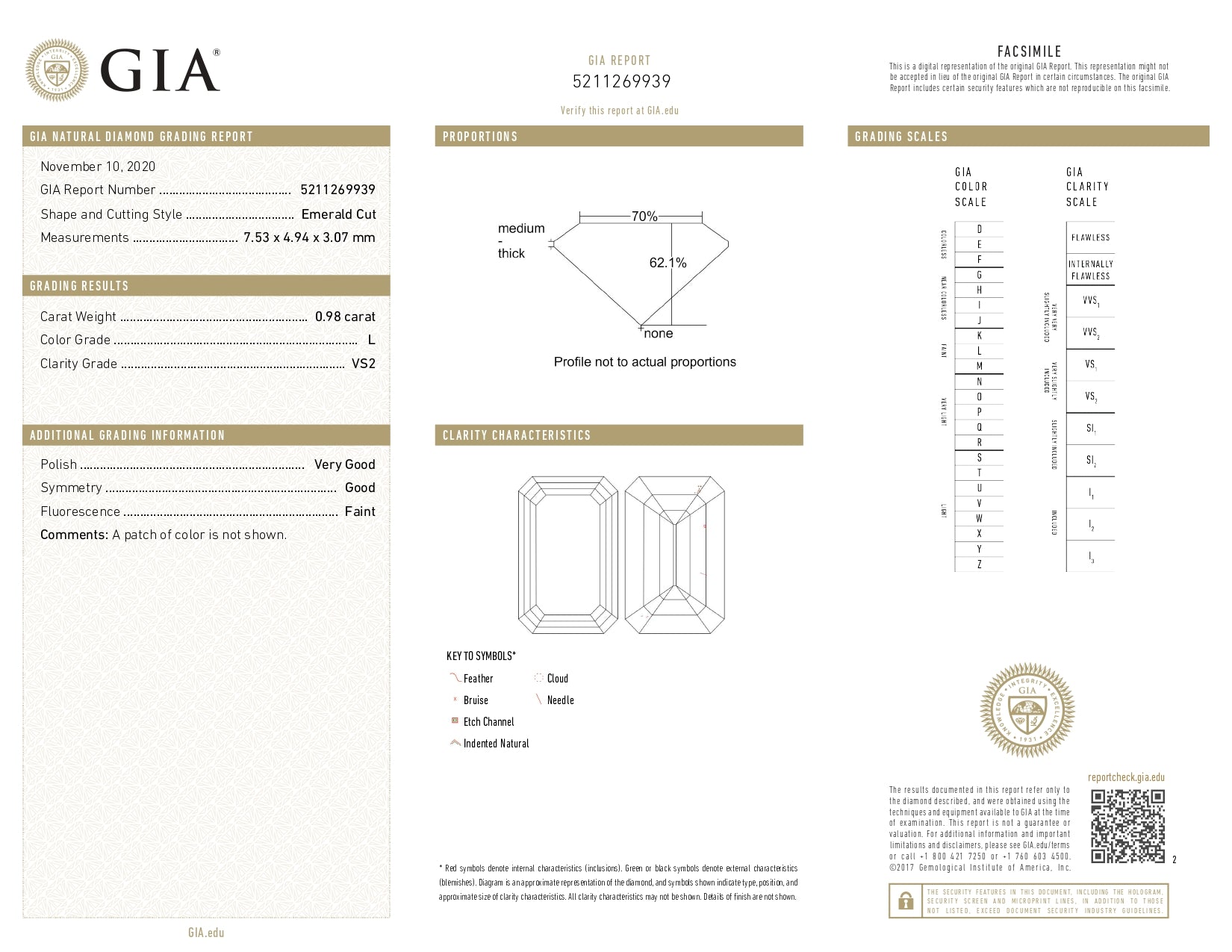 2.70 ct Diamond Ring in 18K Yellow Gold - GIA & EGL Certified