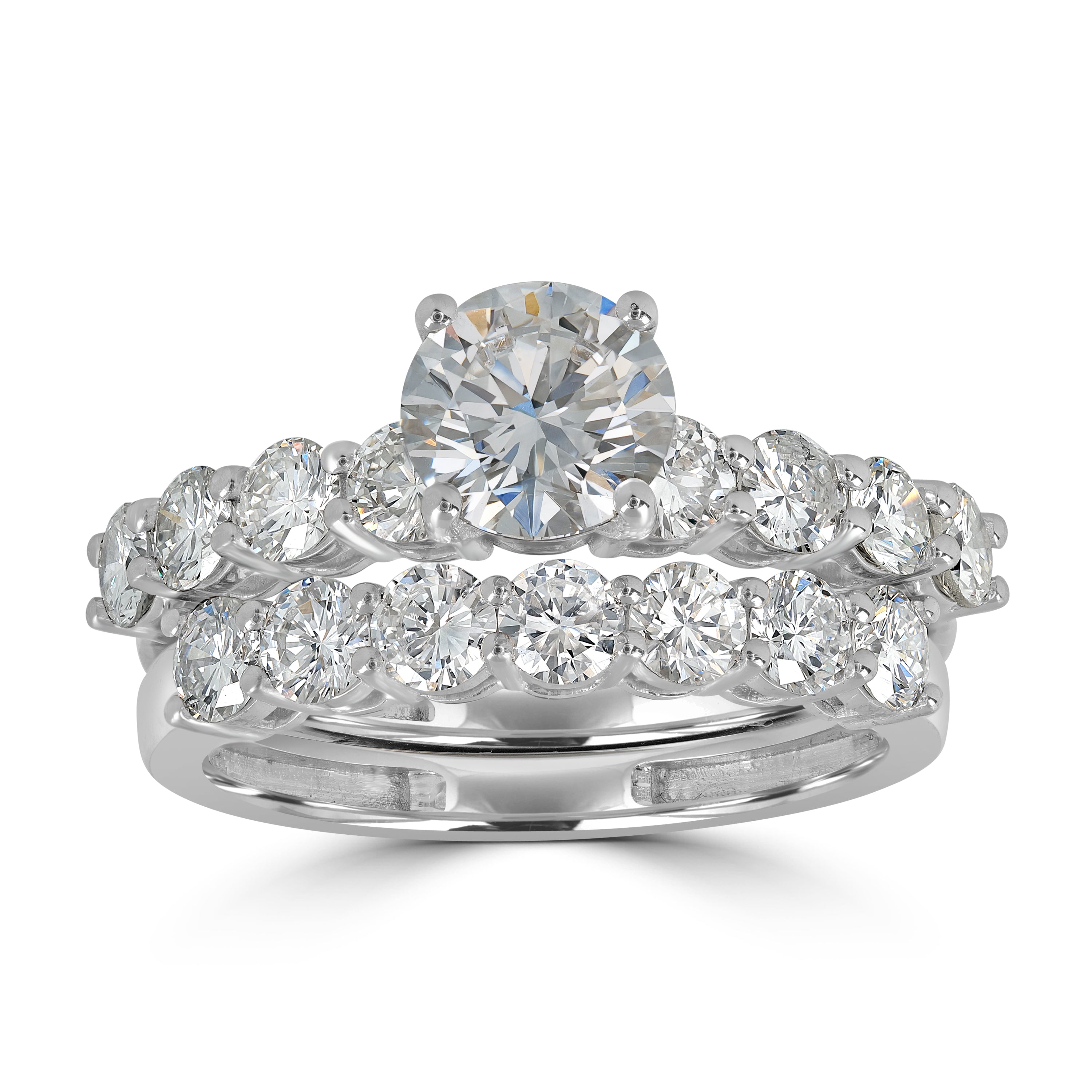 1.00 ct Diamond Ring in 18K White Gold - GIA Certified