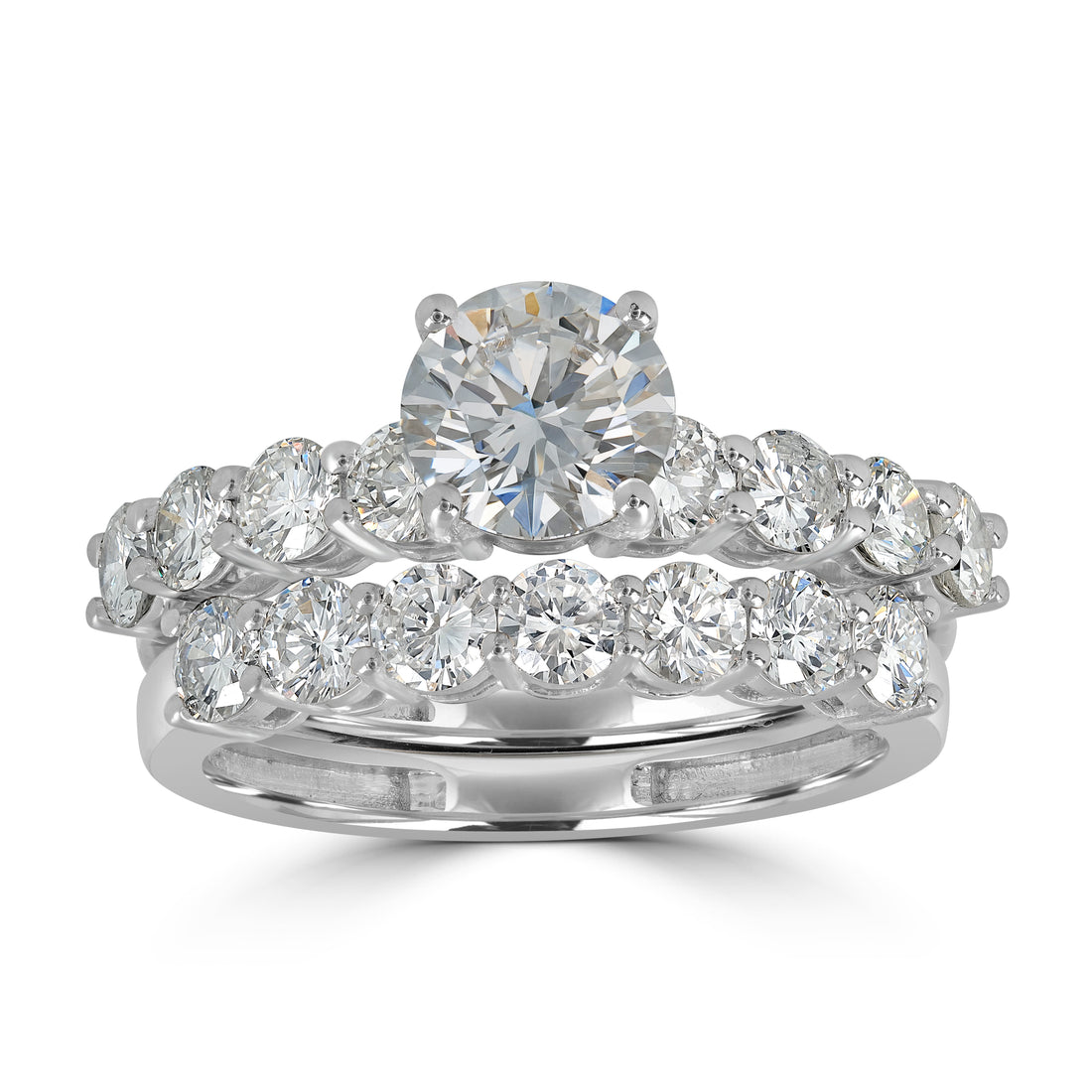 1.00 ct Diamond Ring in 18K White Gold - GIA Certified