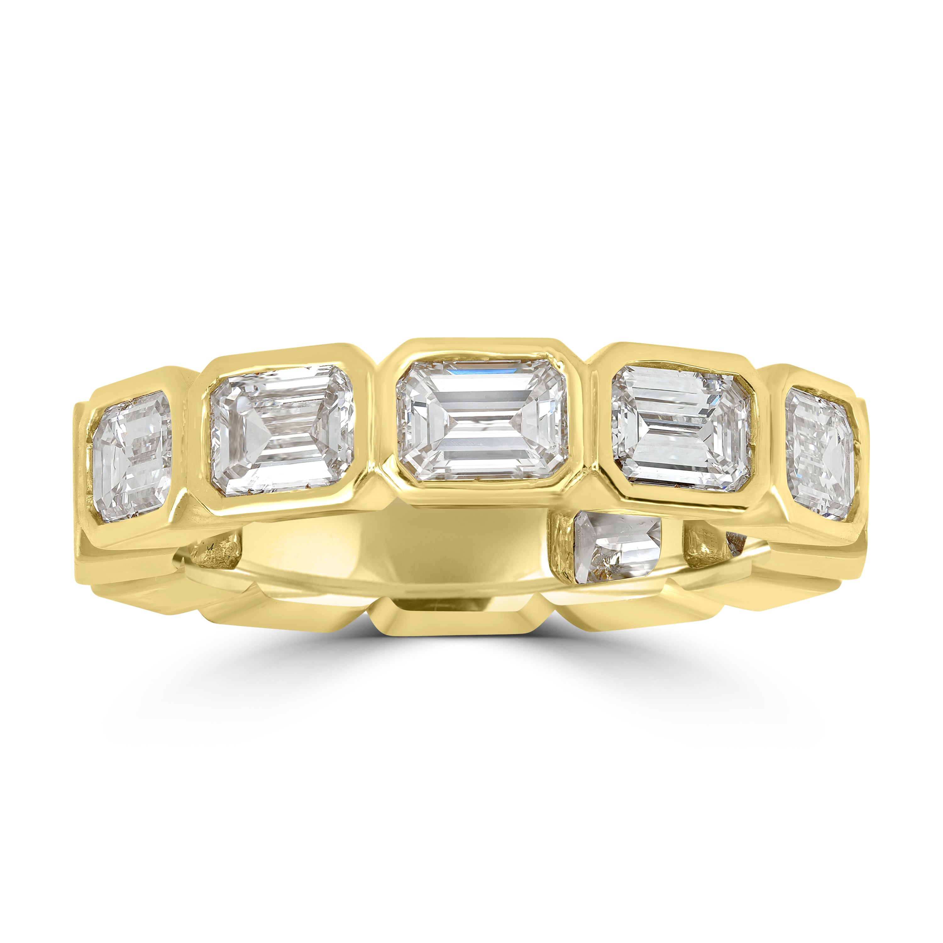 3.50 ct Diamond Ring in 18K Yellow Gold