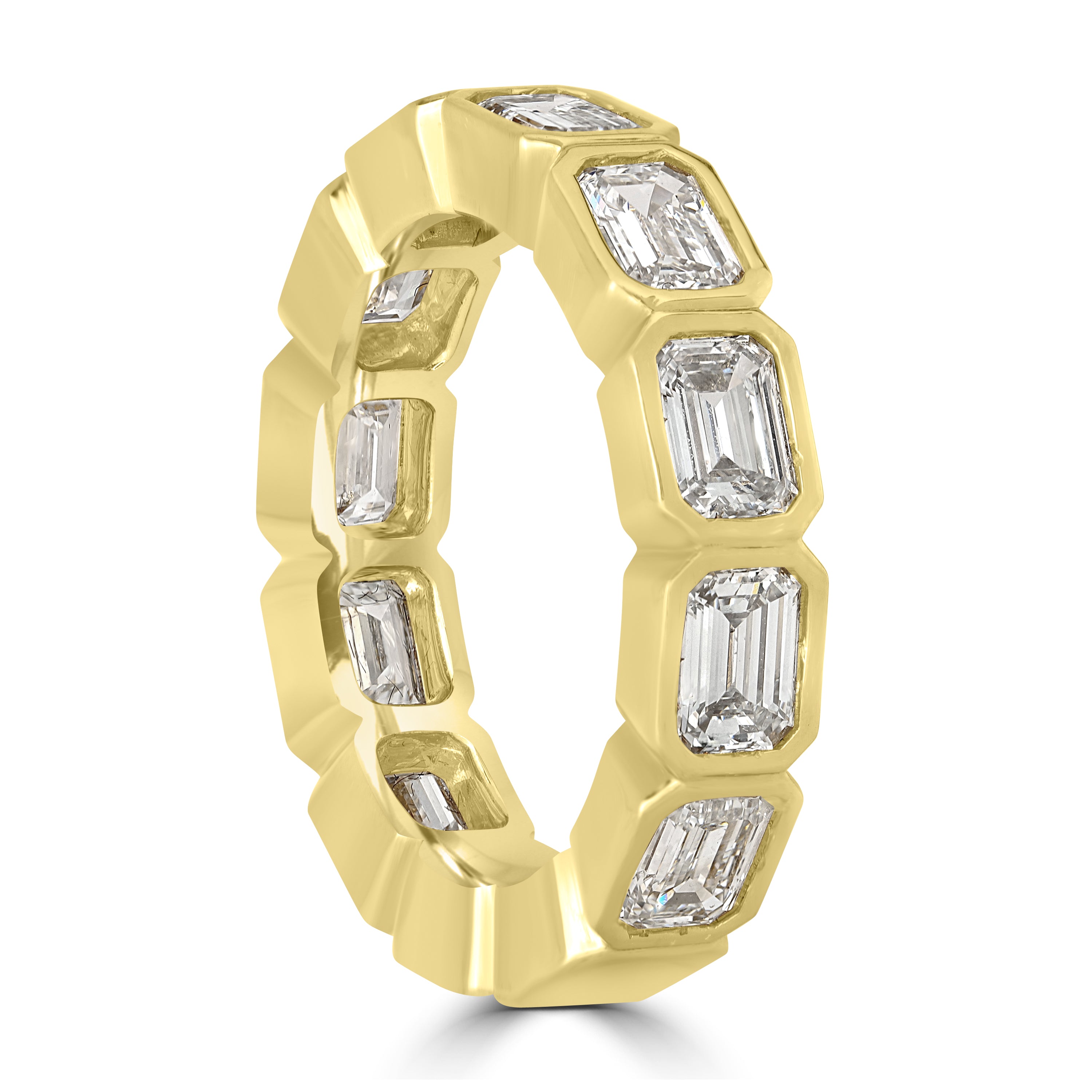 3.50 ct Diamond Ring in 18K Yellow Gold