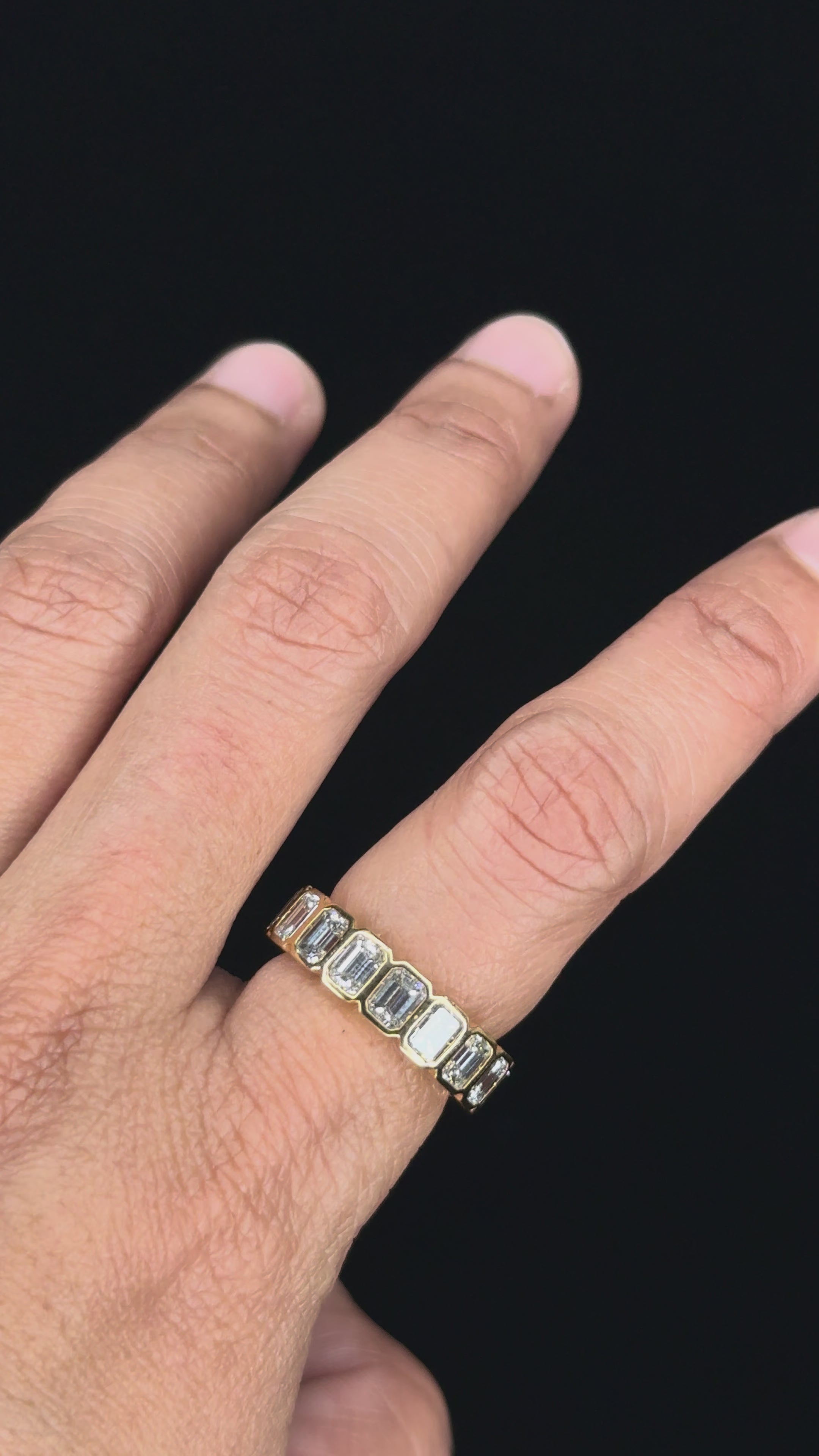 4.80 ct Diamond Ring in 18K Yellow Gold