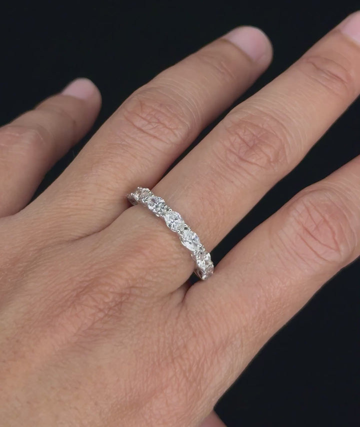 1.26 ct Diamond Ring in 18K White Gold