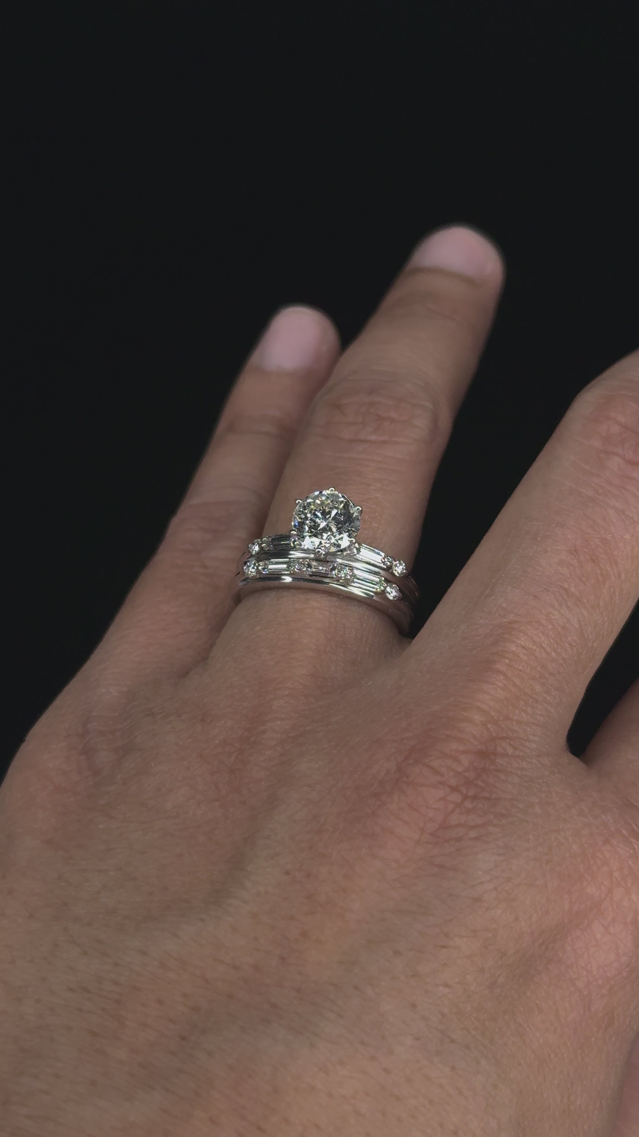 2.00 ctw Solitaire Engagement Ring Twin Set in 14K Yellow Gold (1.50 ct Center - EGL Certified)