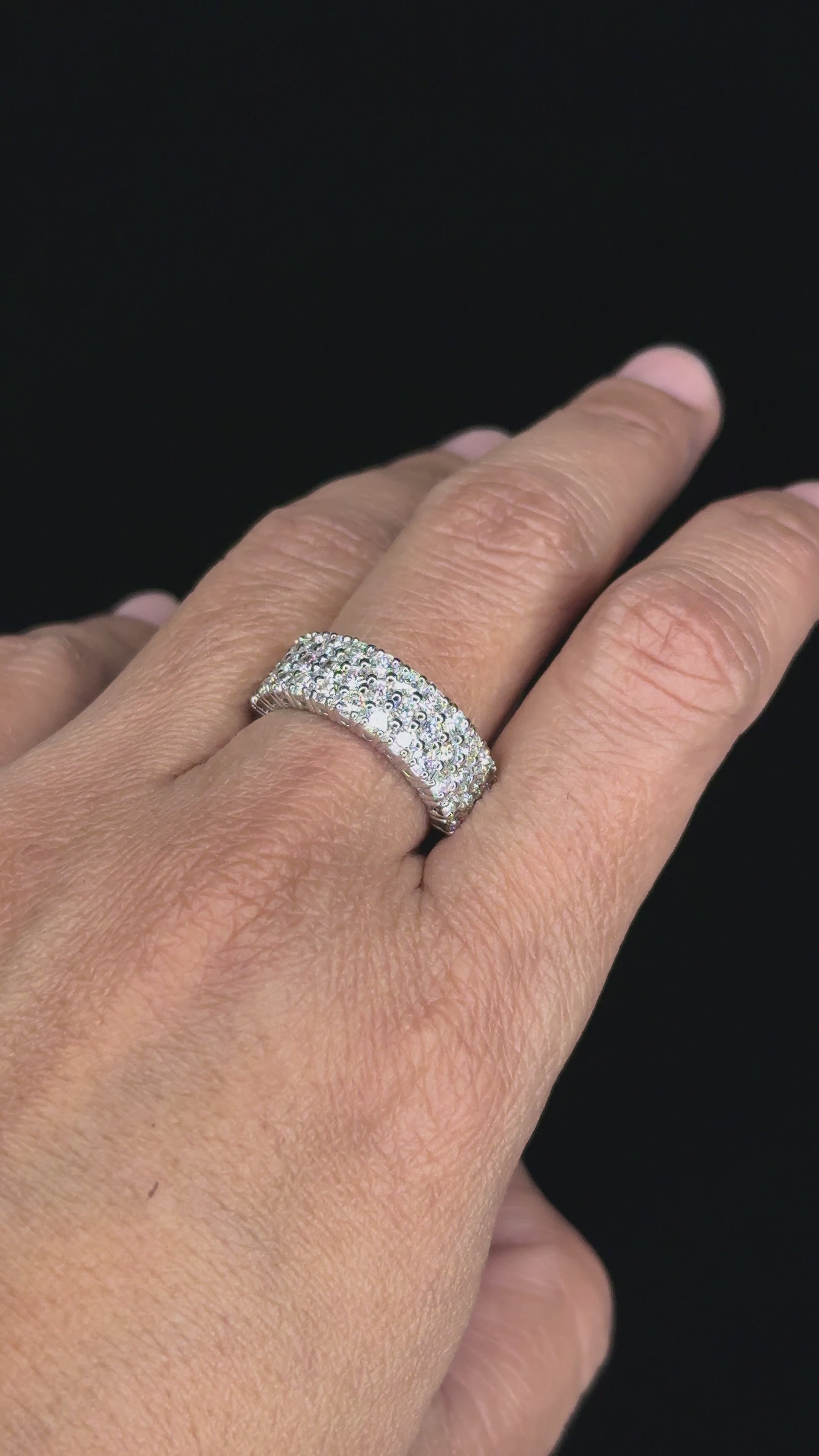 1.91 ct Diamond Ring in 14K White Gold